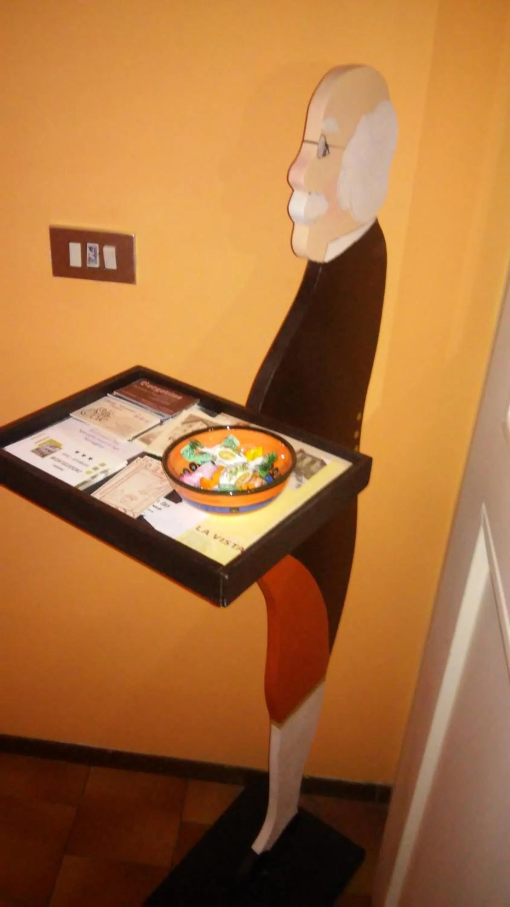 Decorative detail in Orange House