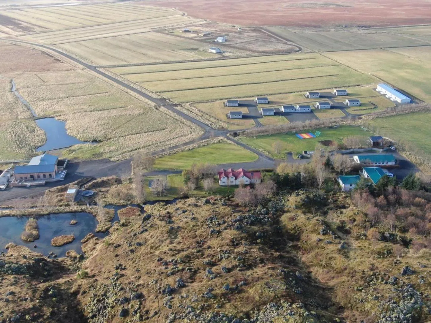 Bird's eye view in Miðhraun - Lava resort & Restaurant