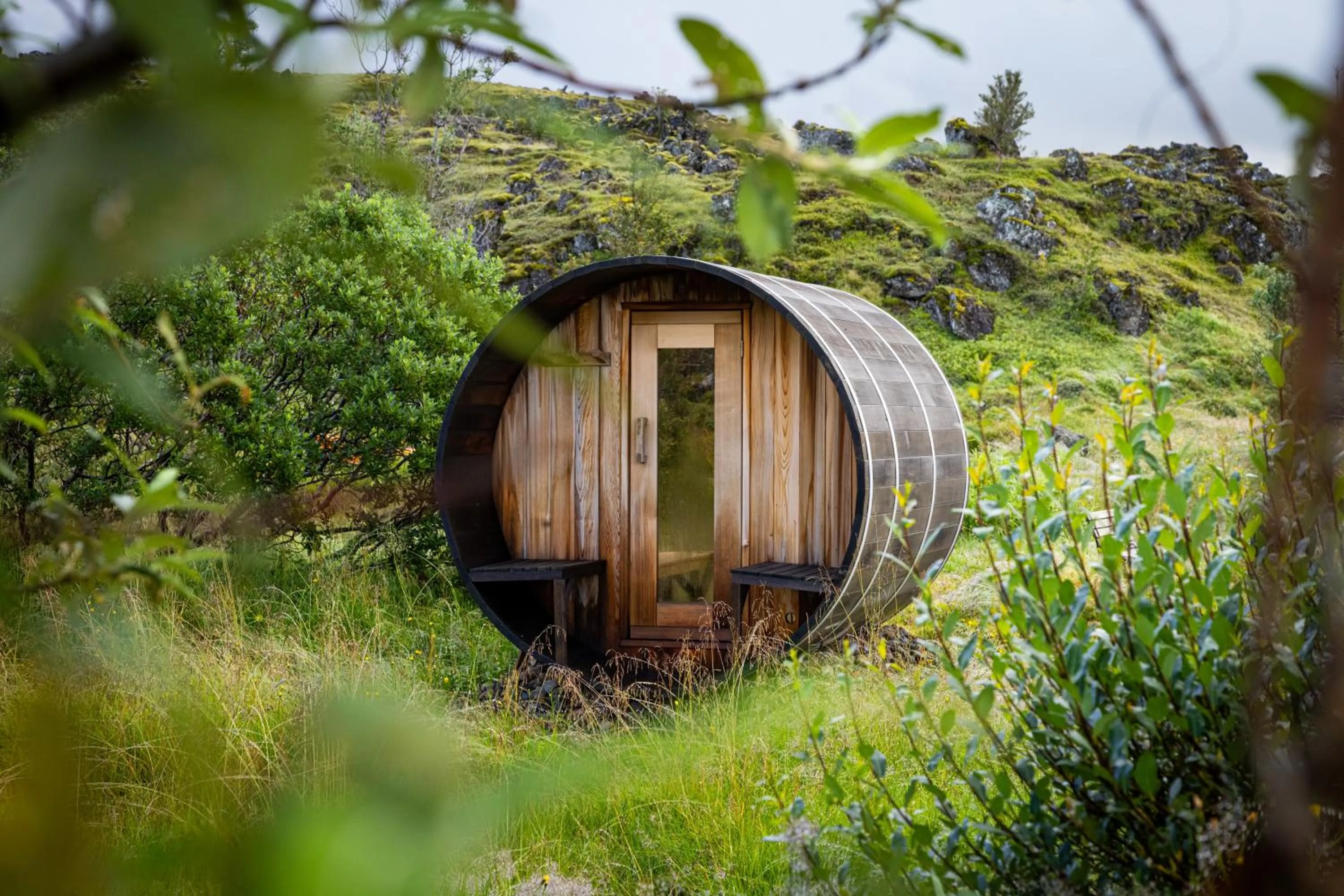 Sauna in Miðhraun - Lava resort & Restaurant