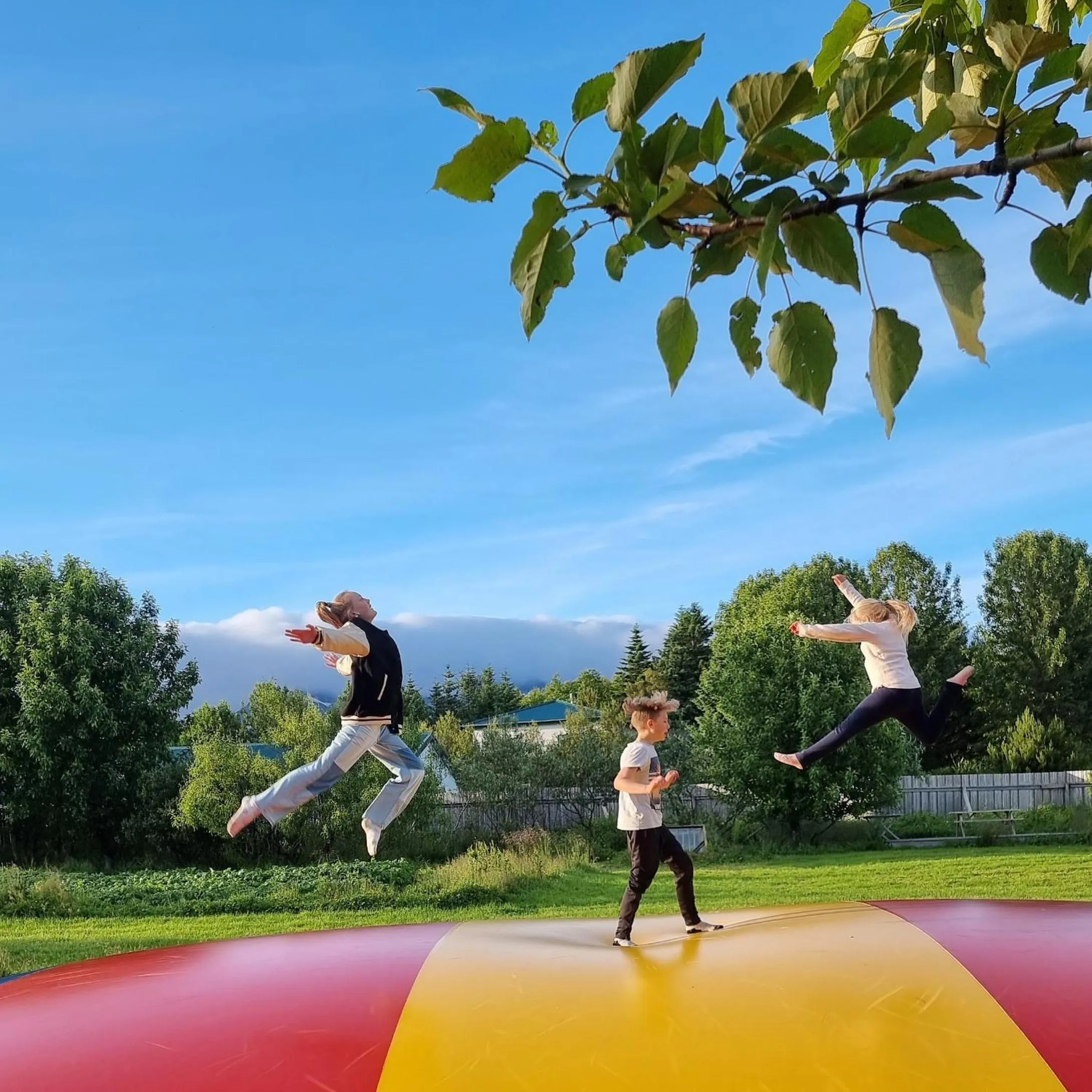 Children play ground in Miðhraun - Lava resort & Restaurant