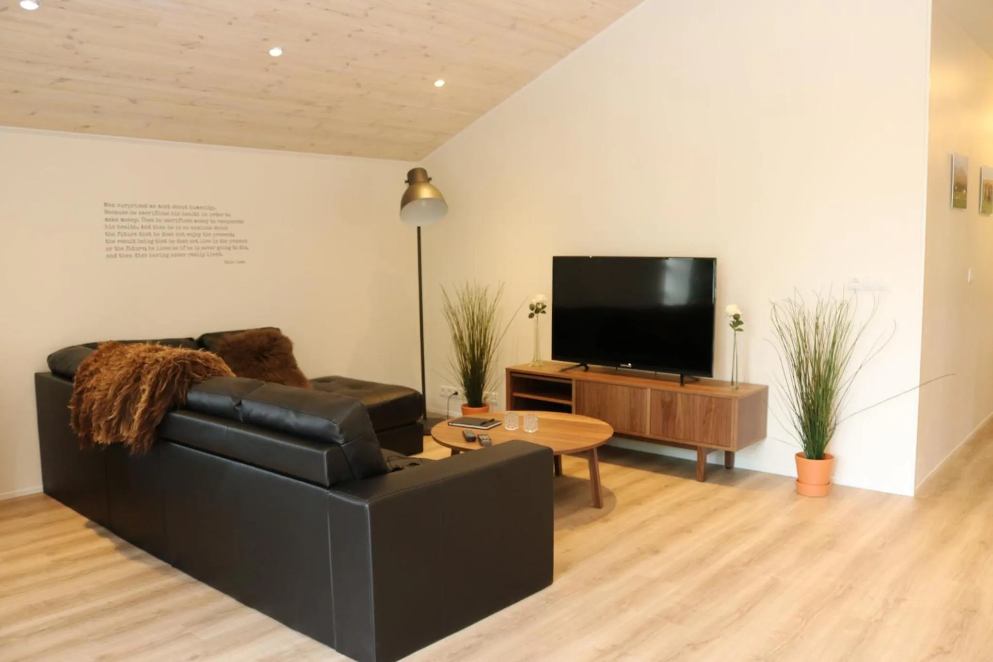 Living room in Miðhraun - Lava resort & Restaurant