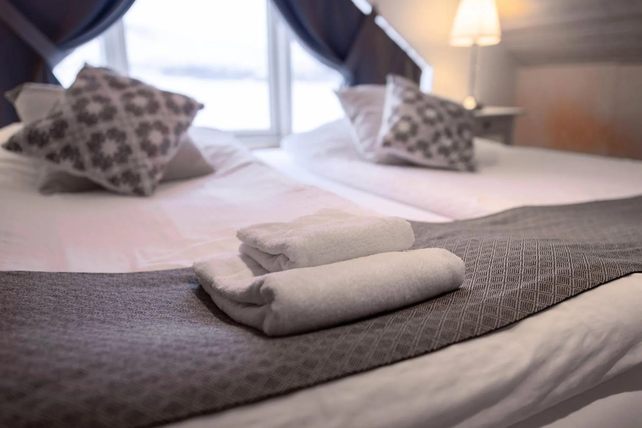 Bedroom, Bed in Miðhraun - Lava resort & Restaurant