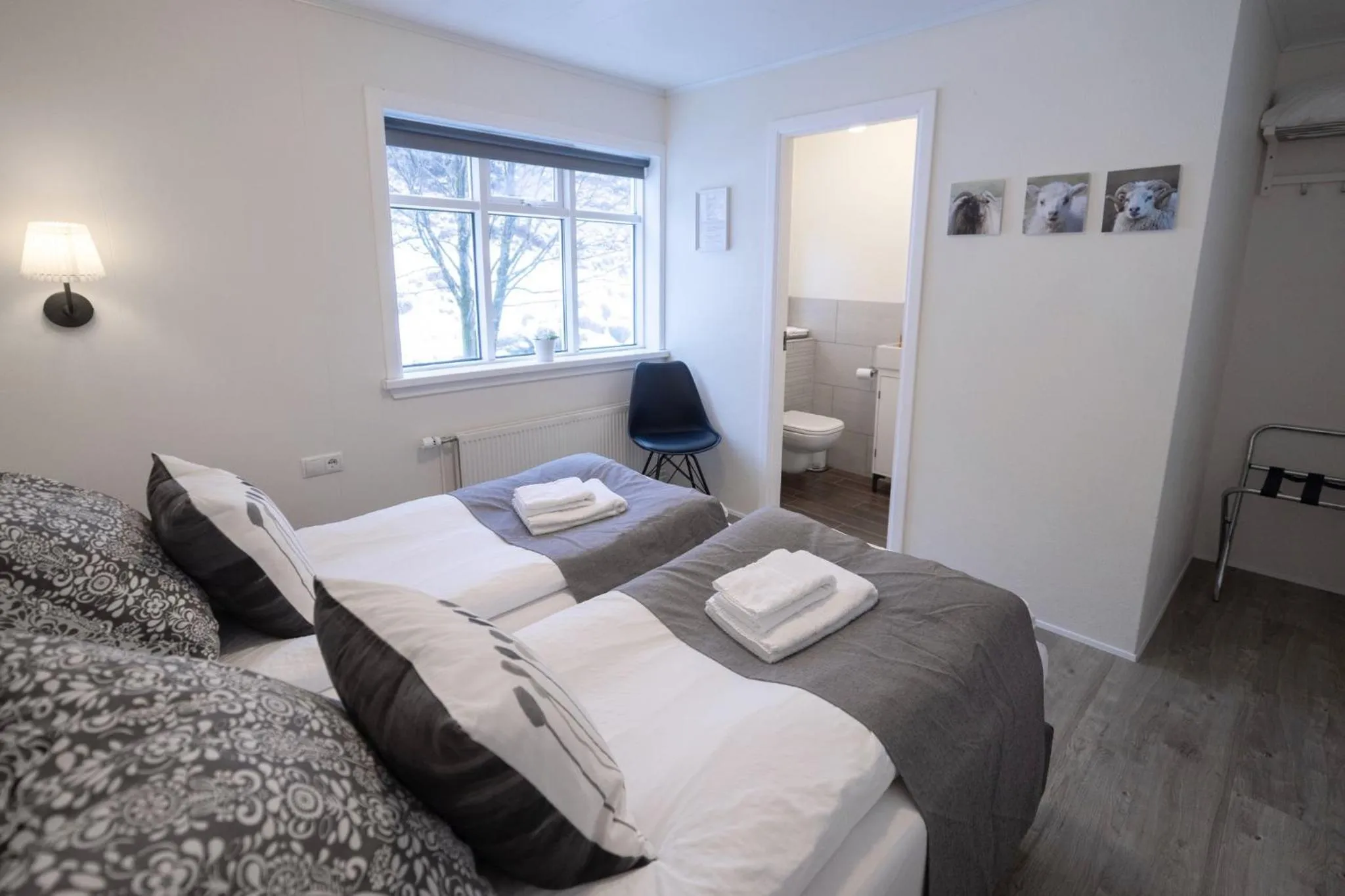 Bedroom, Bed in Miðhraun - Lava resort & Restaurant