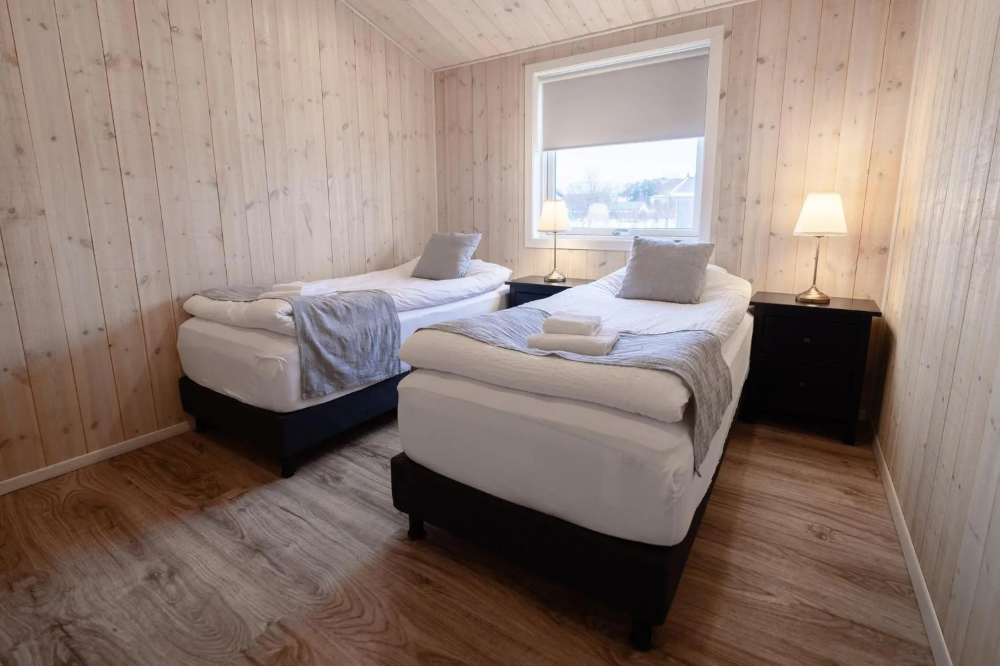 Bedroom, Bed in Miðhraun - Lava resort & Restaurant