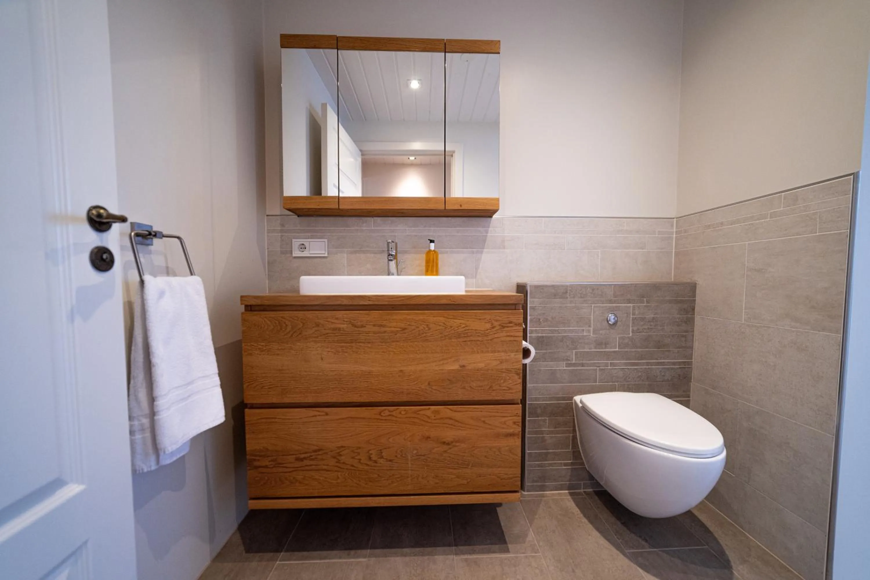 Bathroom in Miðhraun - Lava resort & Restaurant