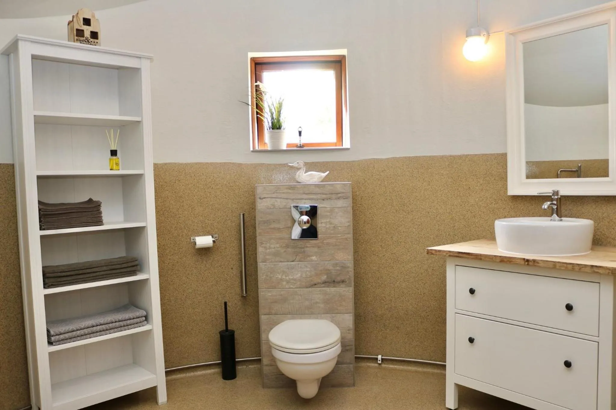 Bathroom in Miðhraun - Lava resort & Restaurant