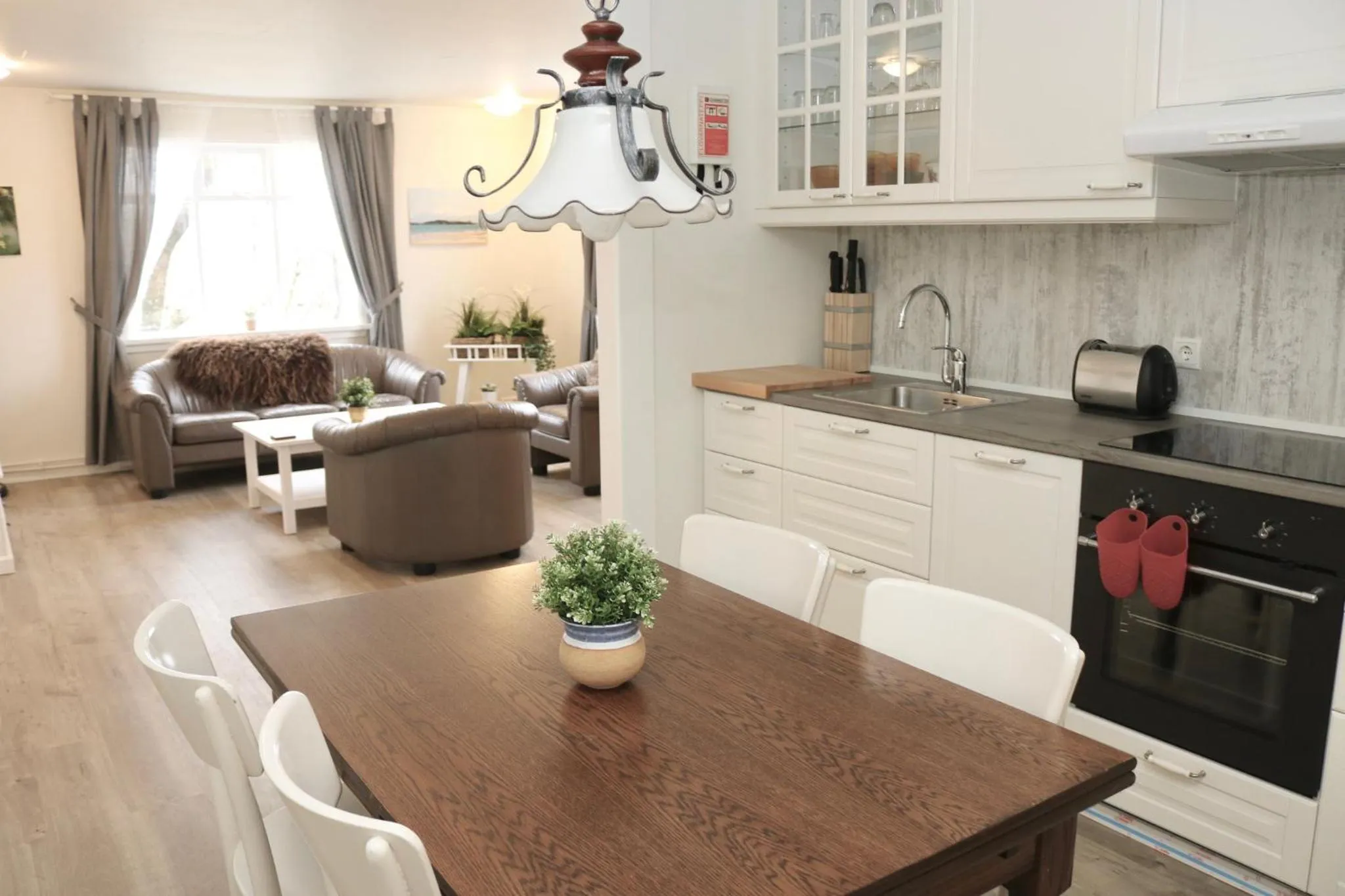 Living room in Miðhraun - Lava resort & Restaurant