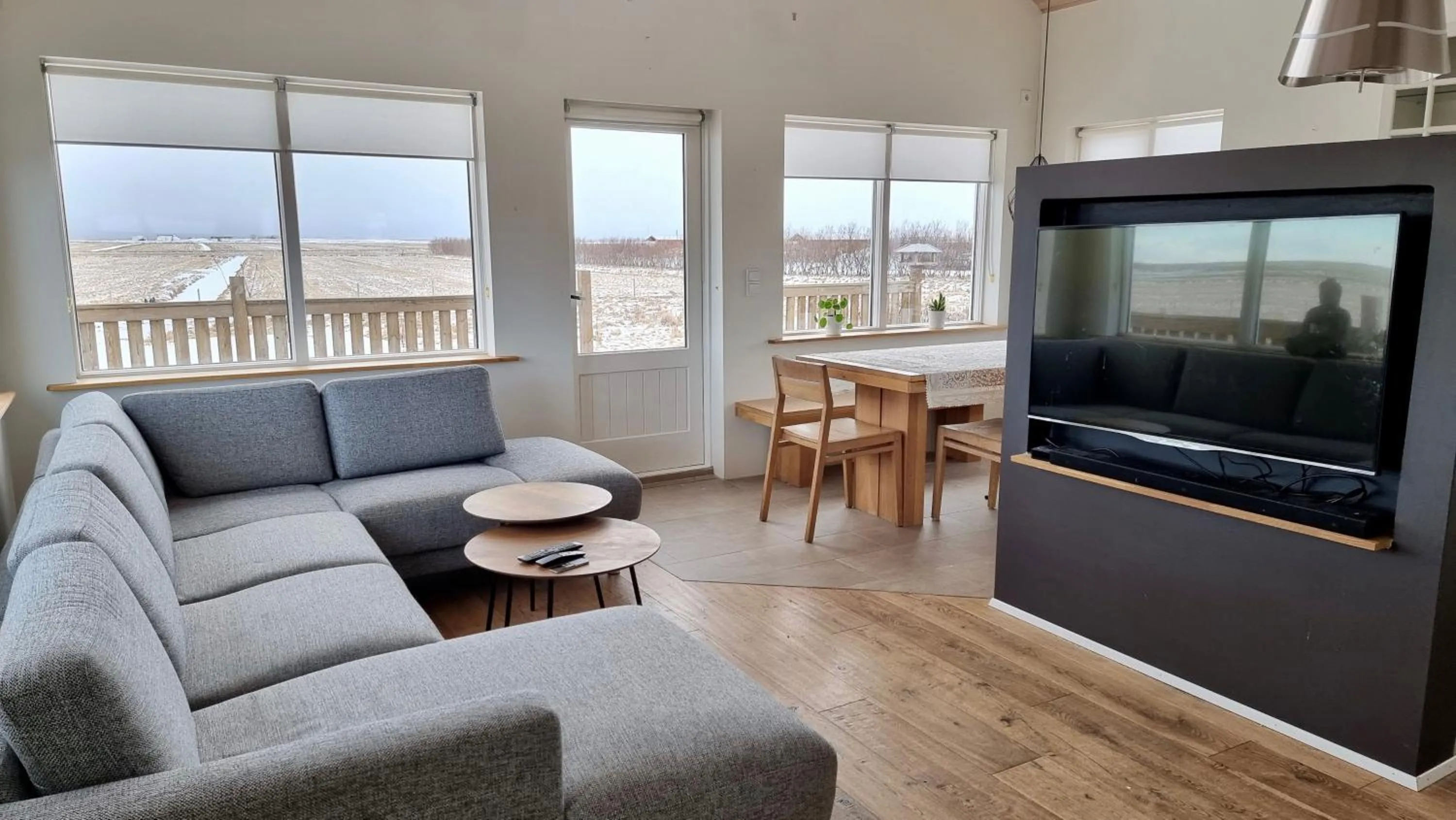 Living room in Miðhraun - Lava resort & Restaurant