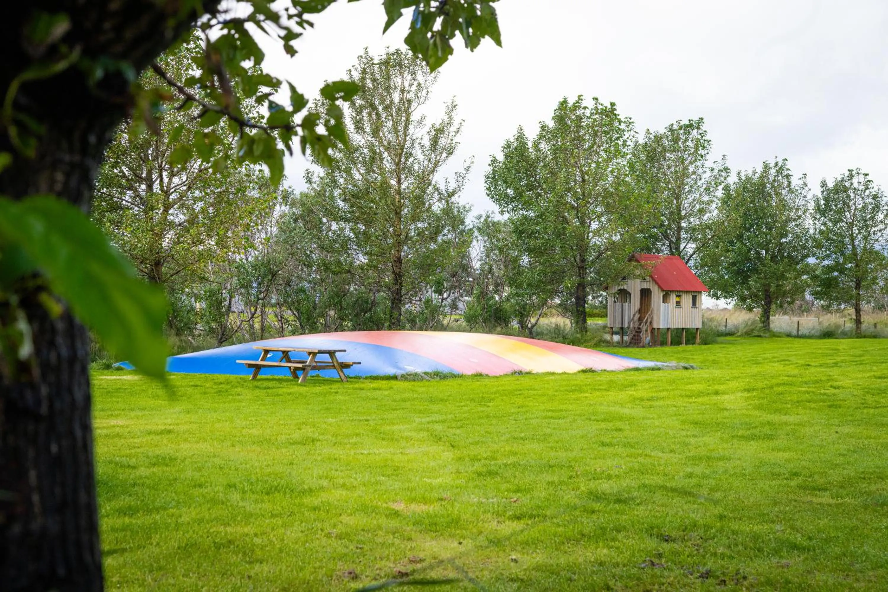 Children play ground in Miðhraun - Lava resort & Restaurant