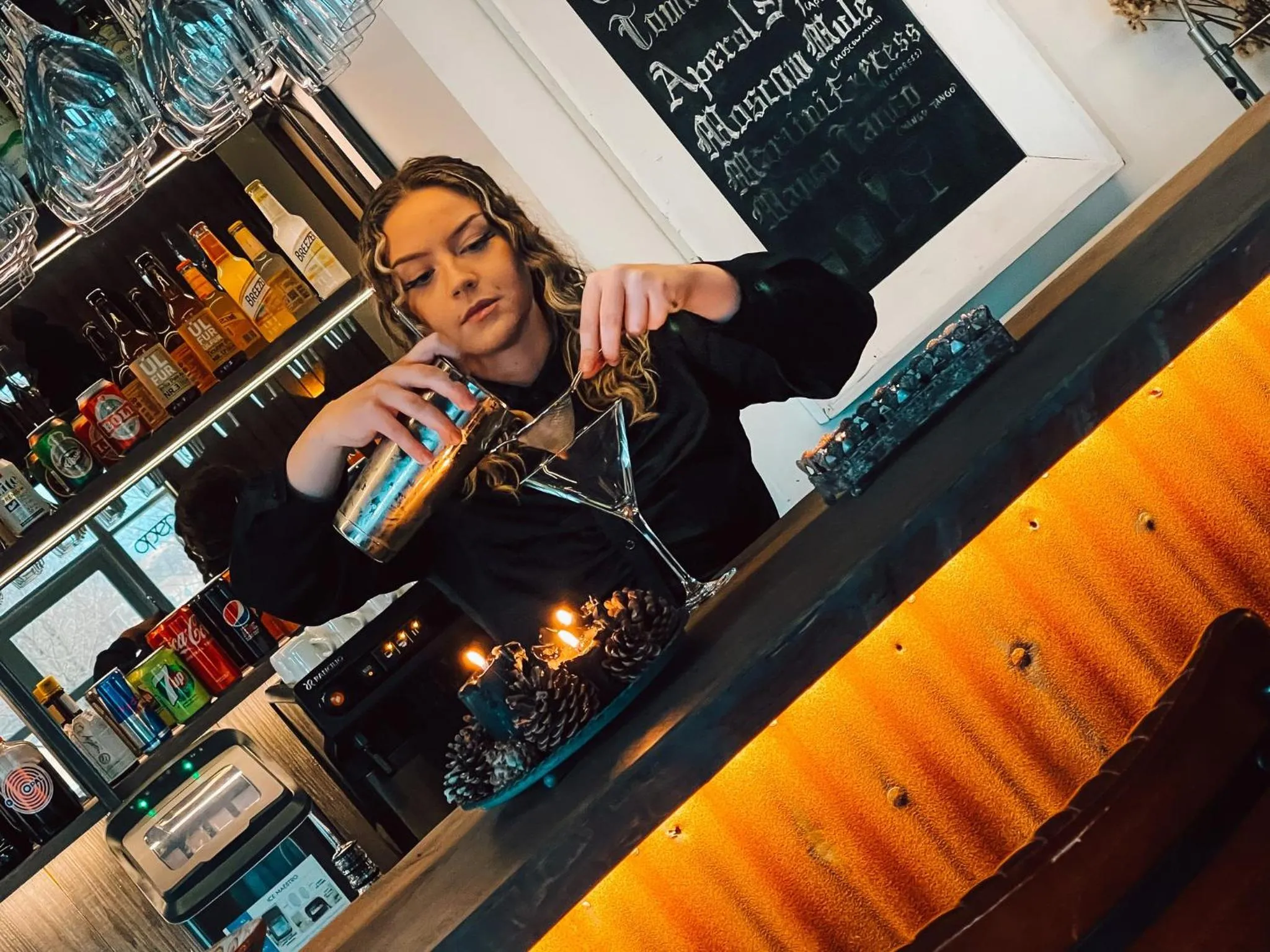 Lounge or bar in Miðhraun - Lava resort & Restaurant