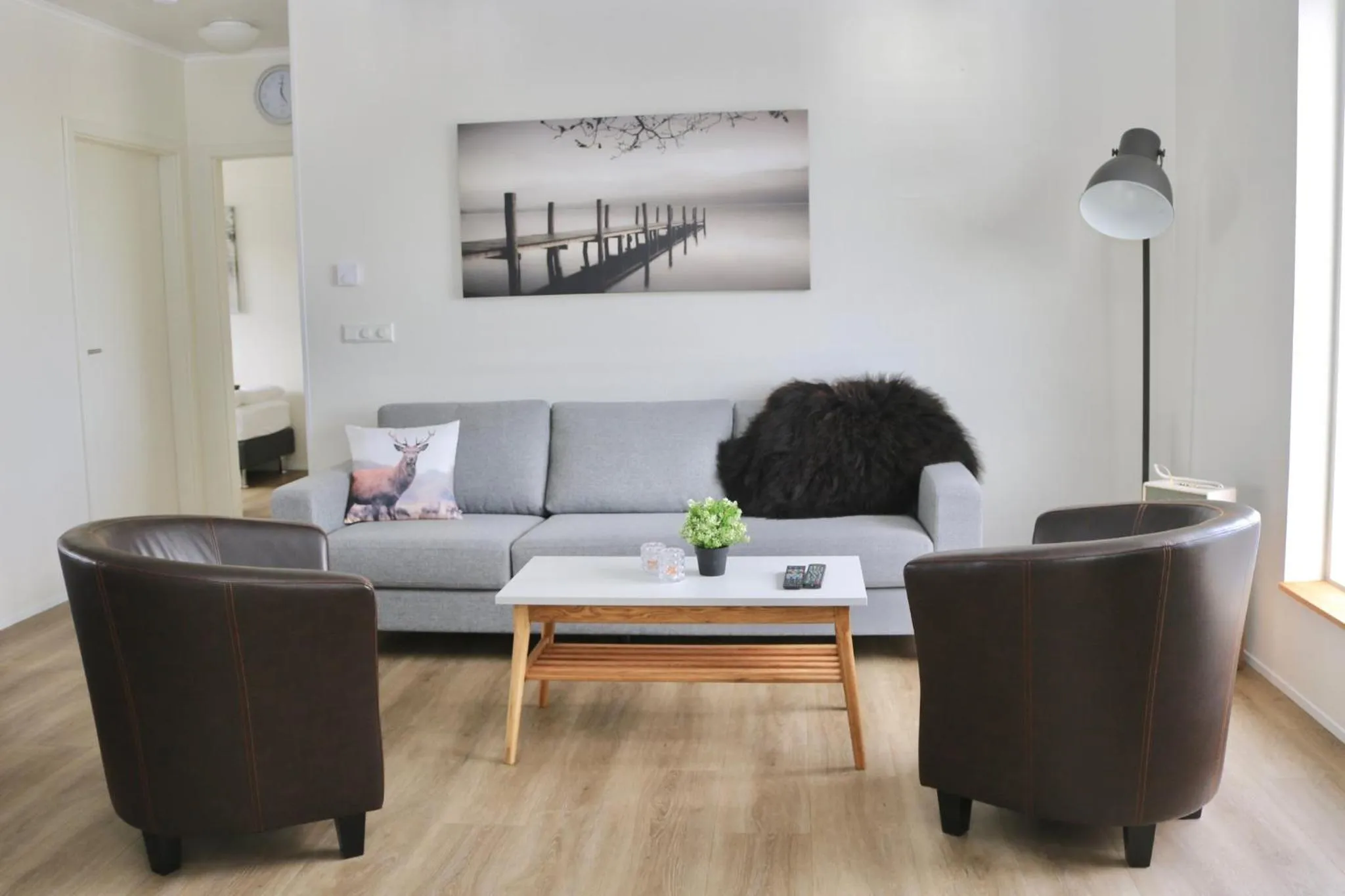 Living room in Miðhraun - Lava resort & Restaurant