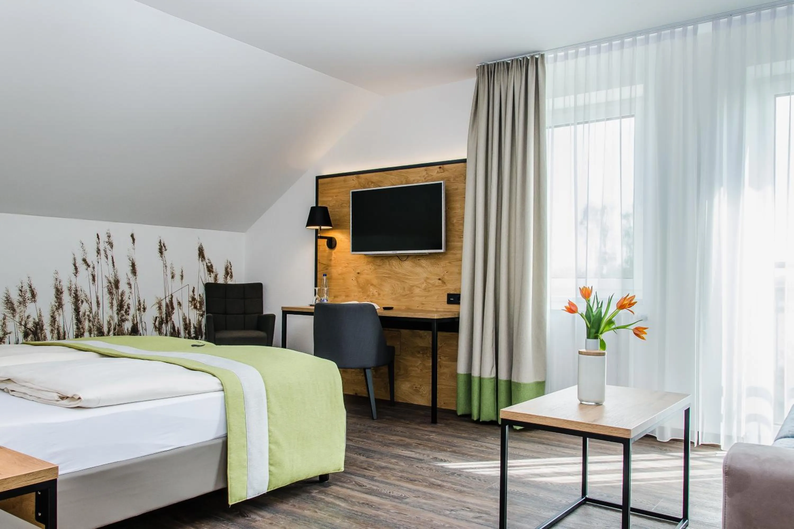 Photo of the whole room, Bed in Gasthaus Forster am See - Eching bei Landshut