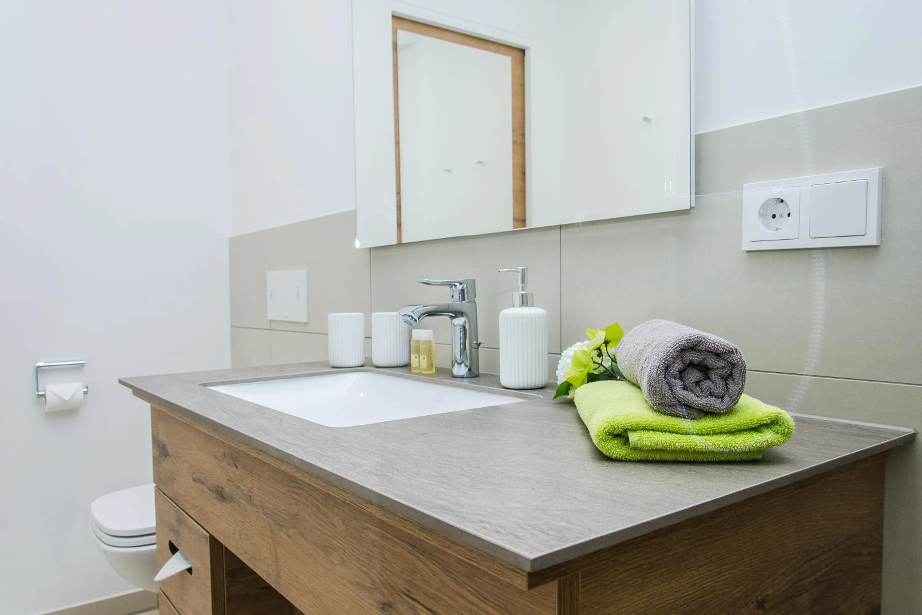 Bathroom in Gasthaus Forster am See - Eching bei Landshut