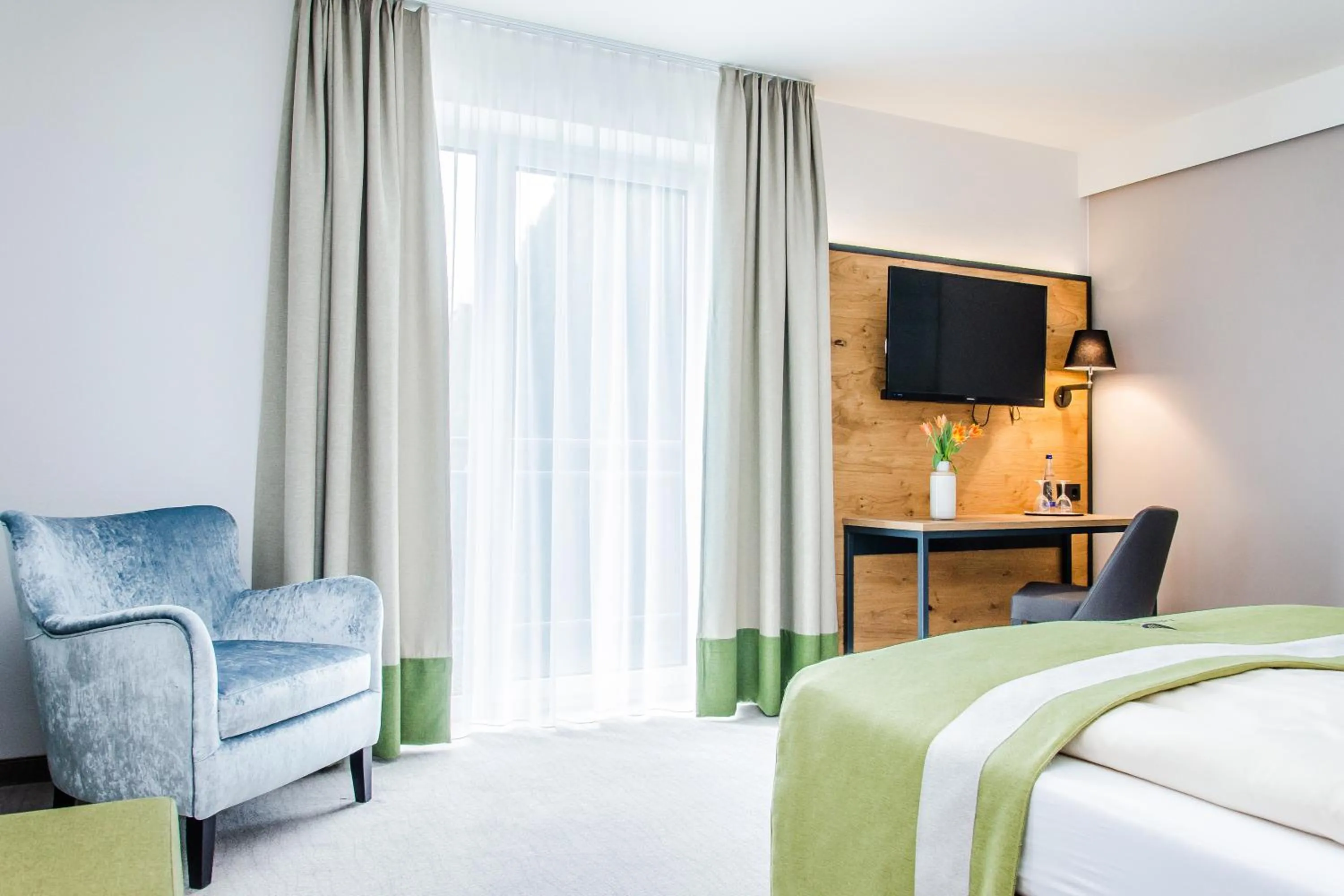 Photo of the whole room, Bed in Gasthaus Forster am See - Eching bei Landshut