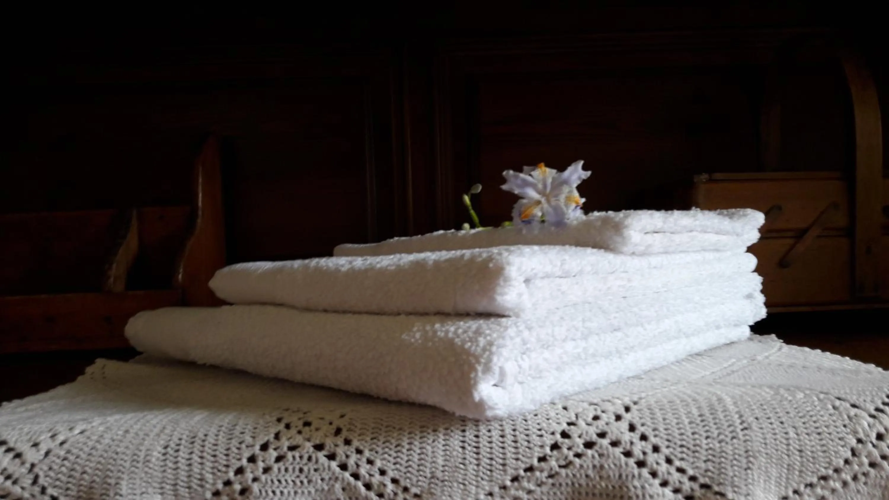 Decorative detail, Bed in Bed and Breakfast Isabella