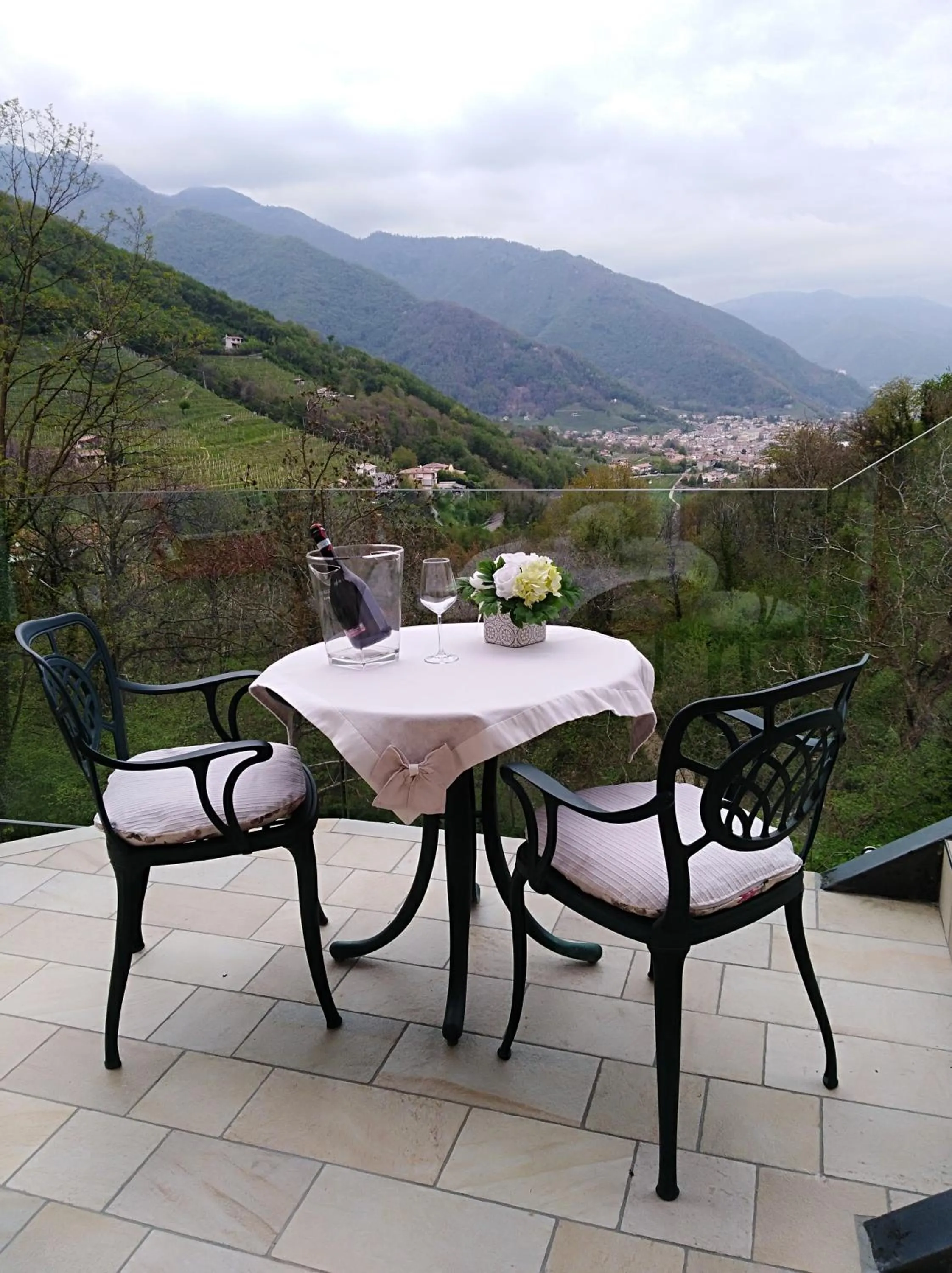 Mountain view in Bed and Breakfast Isabella