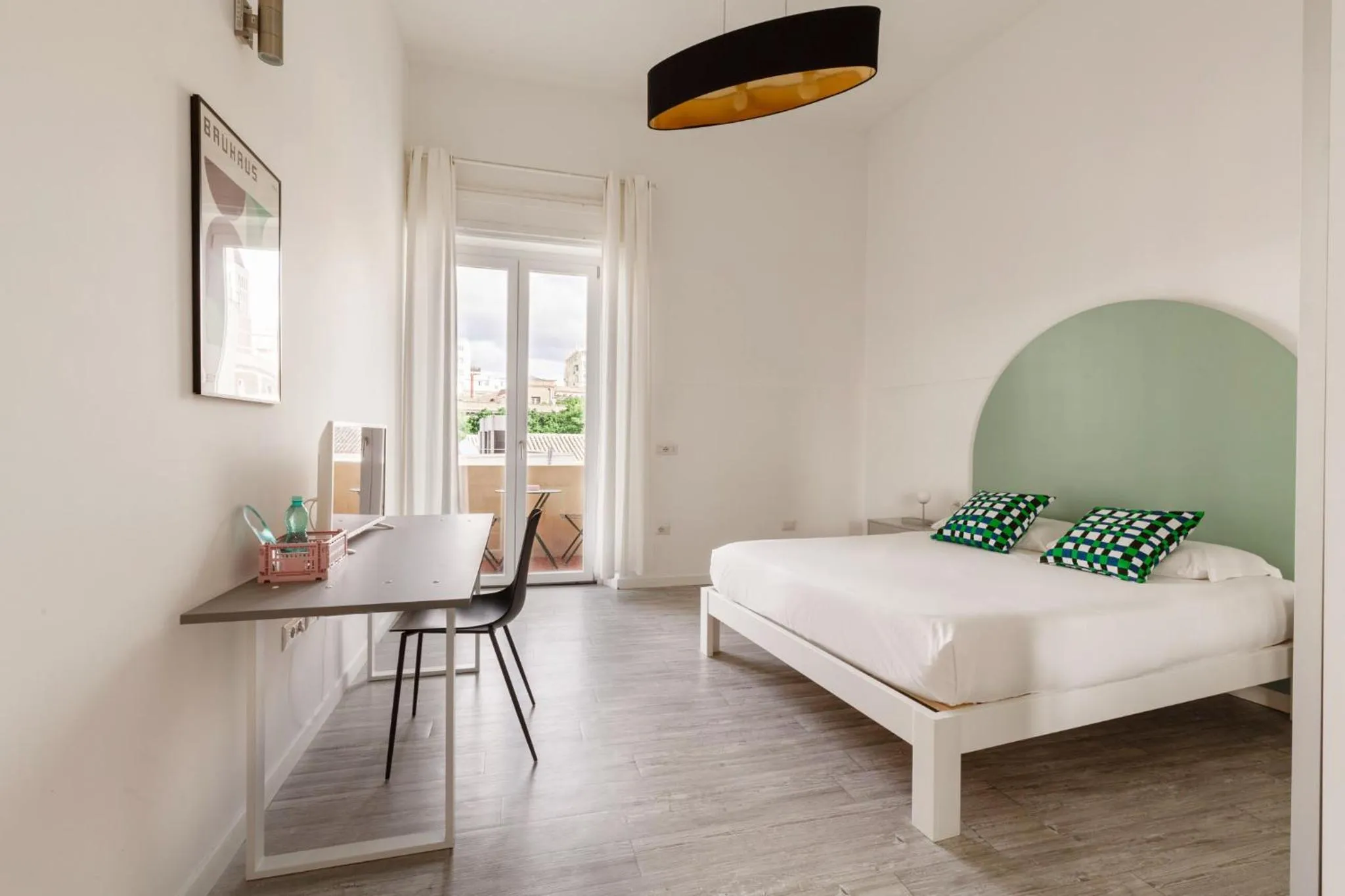 Bed in Spacebility City - self check-in