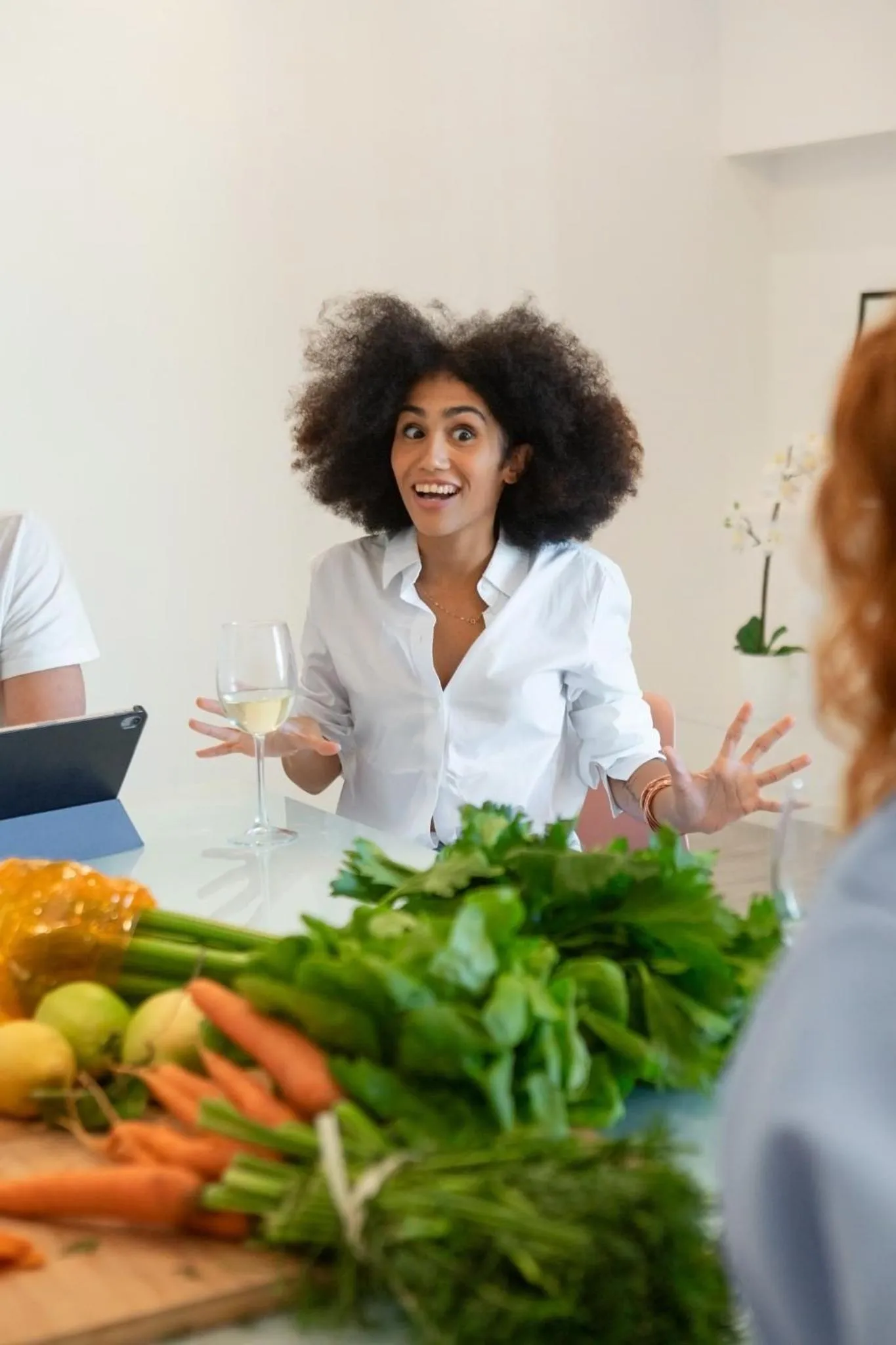 People in Spacebility City - self check-in