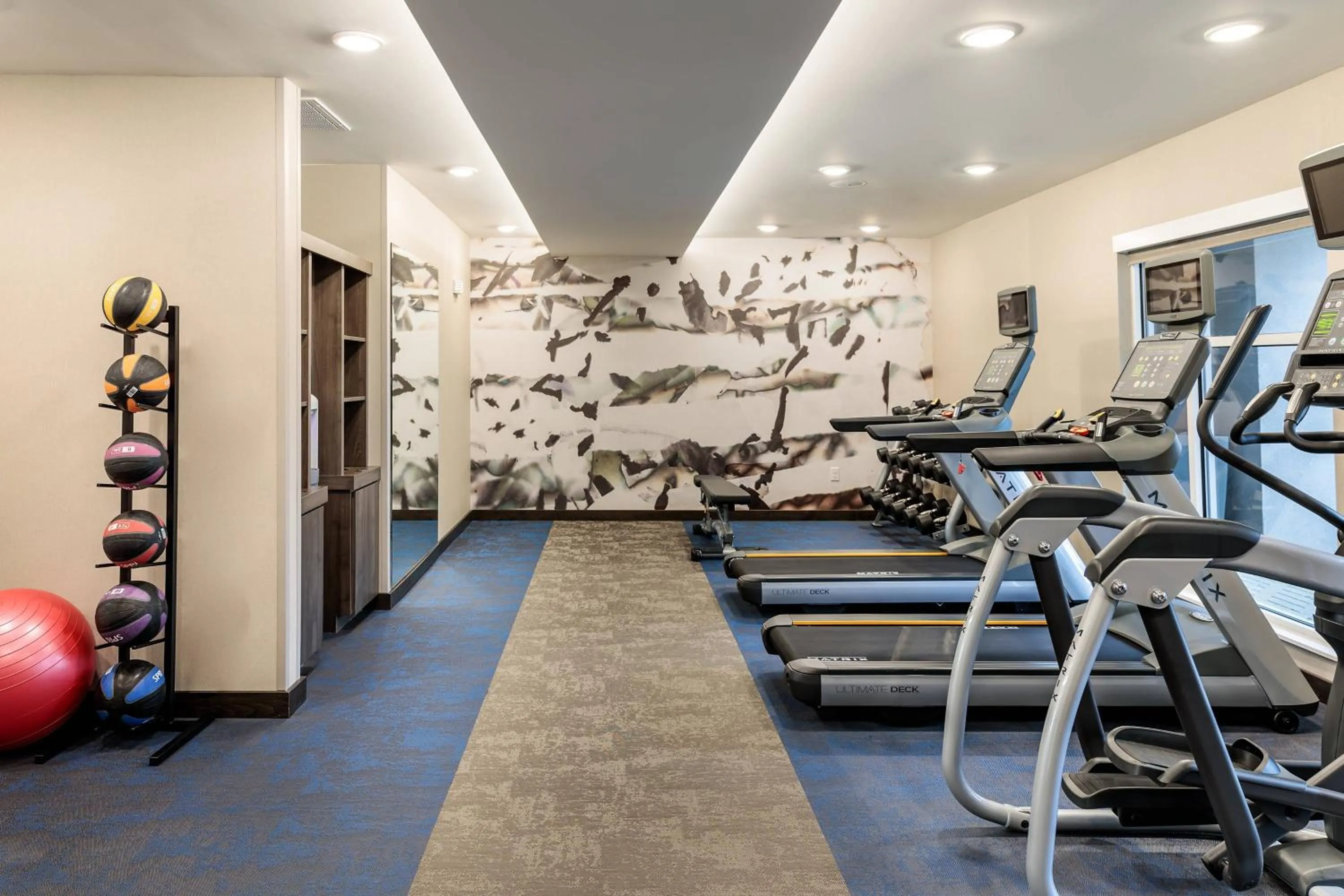 Fitness centre/facilities in Residence Inn by Marriott Dallas Plano/Richardson at Coit Rd.