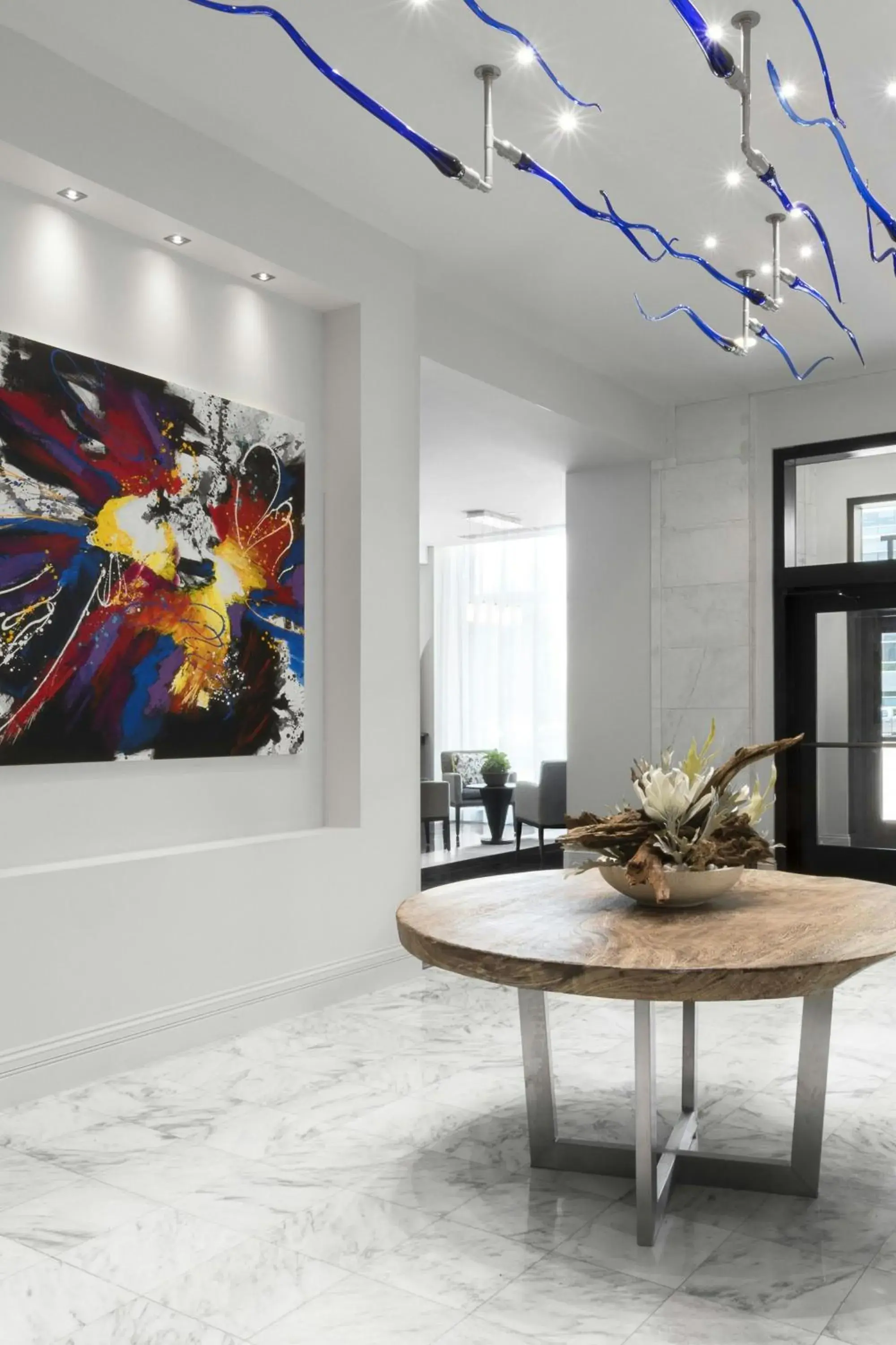 Lobby or reception in The Current Iowa, Autograph Collection Lobby or reception in The Current Iowa, Autograph Collection