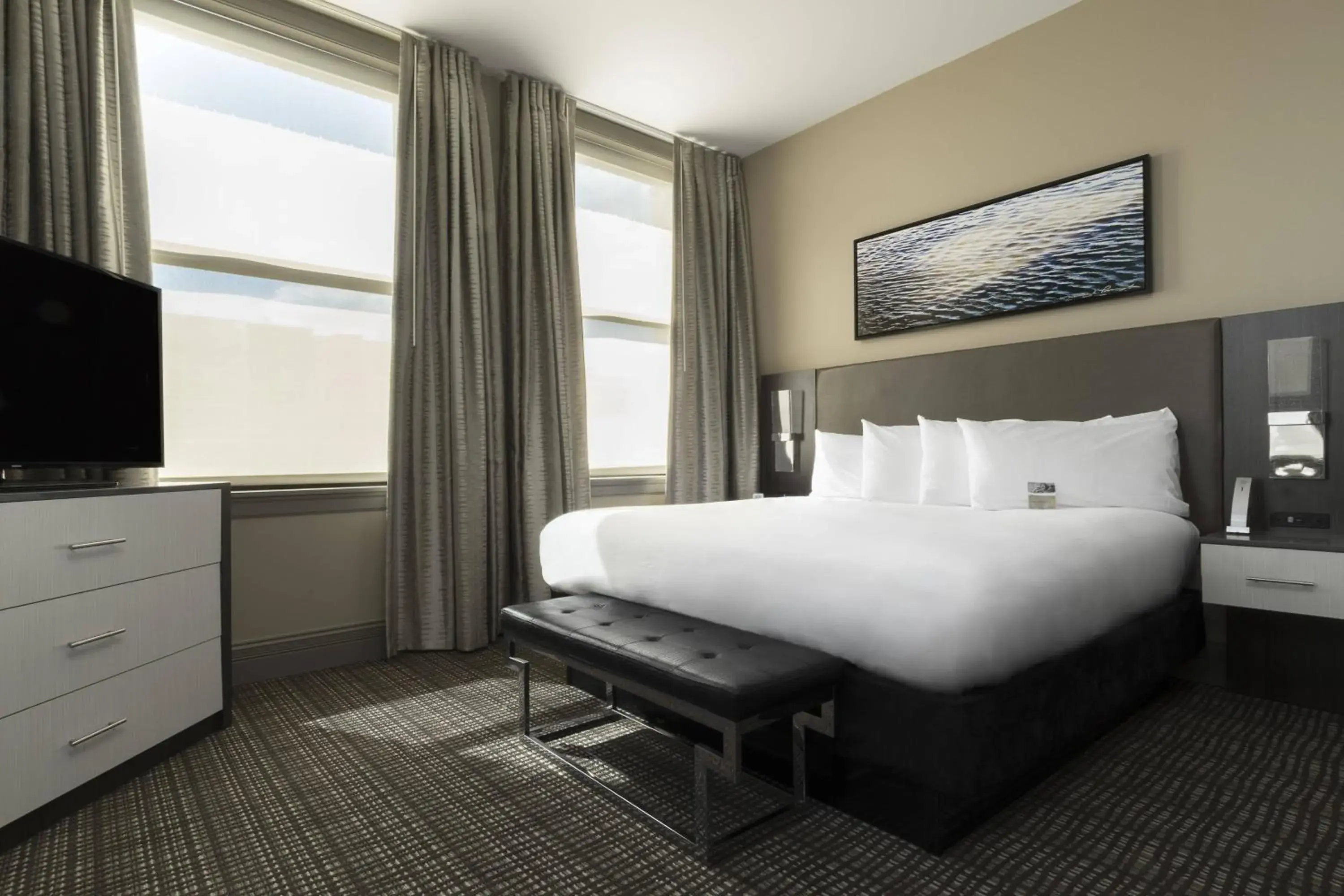 Photo of the whole room, Bed in The Current Iowa, Autograph Collection Photo of the whole room, Bed in The Current Iowa, Autograph Collection