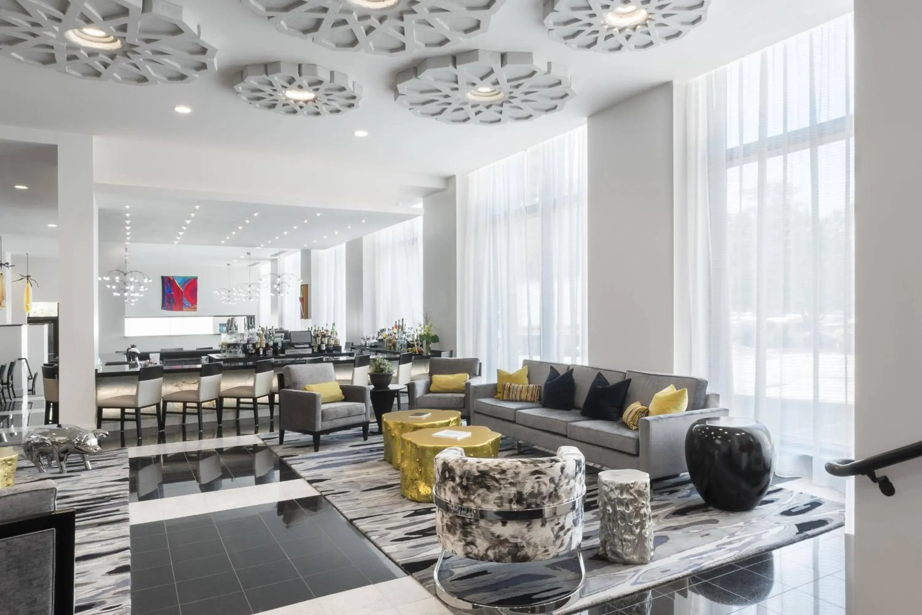 Lobby or reception in The Current Iowa, Autograph Collection Lobby or reception in The Current Iowa, Autograph Collection