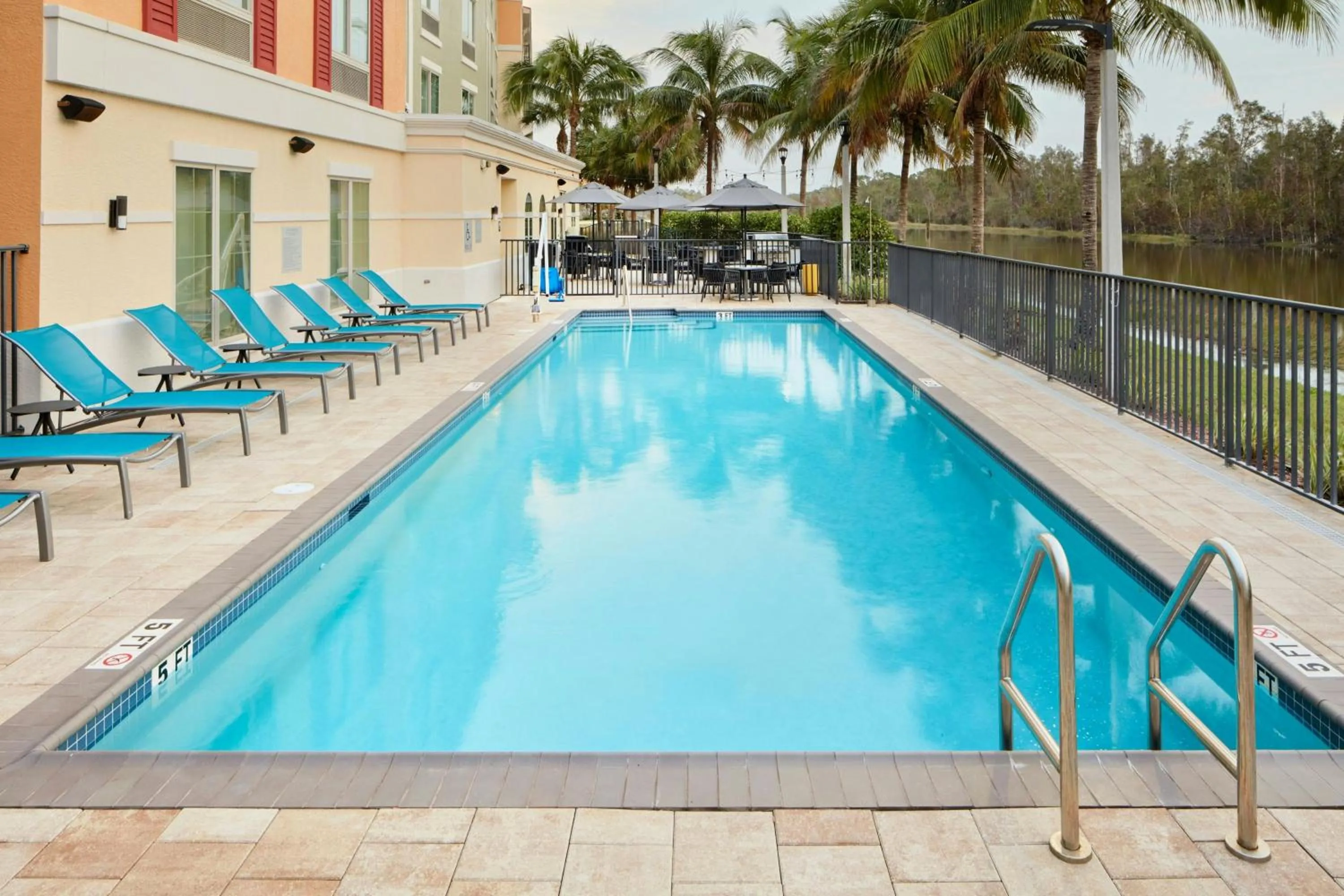 Swimming pool in TownePlace Suites by Marriott Fort Myers Estero