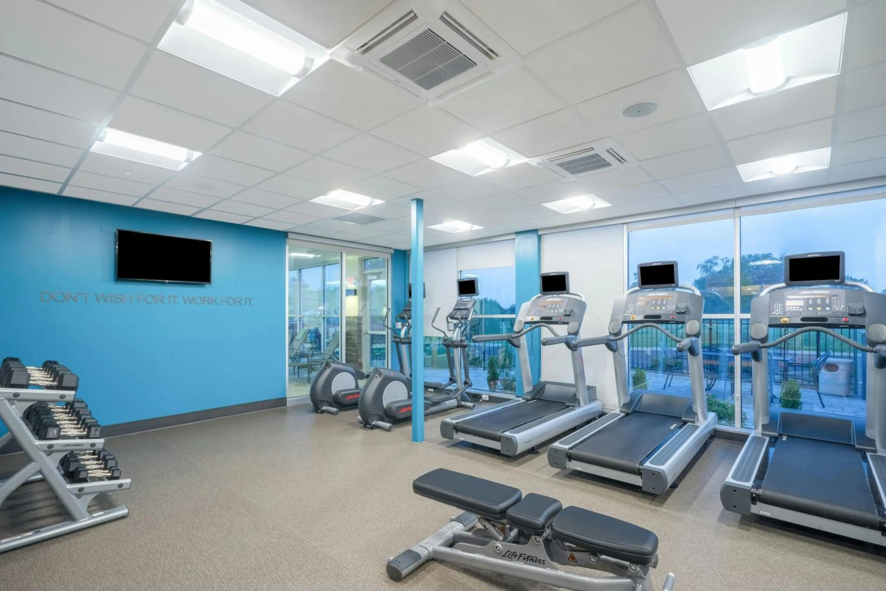 Fitness centre/facilities in Fairfield Inn & Suites by Marriott Bloomsburg