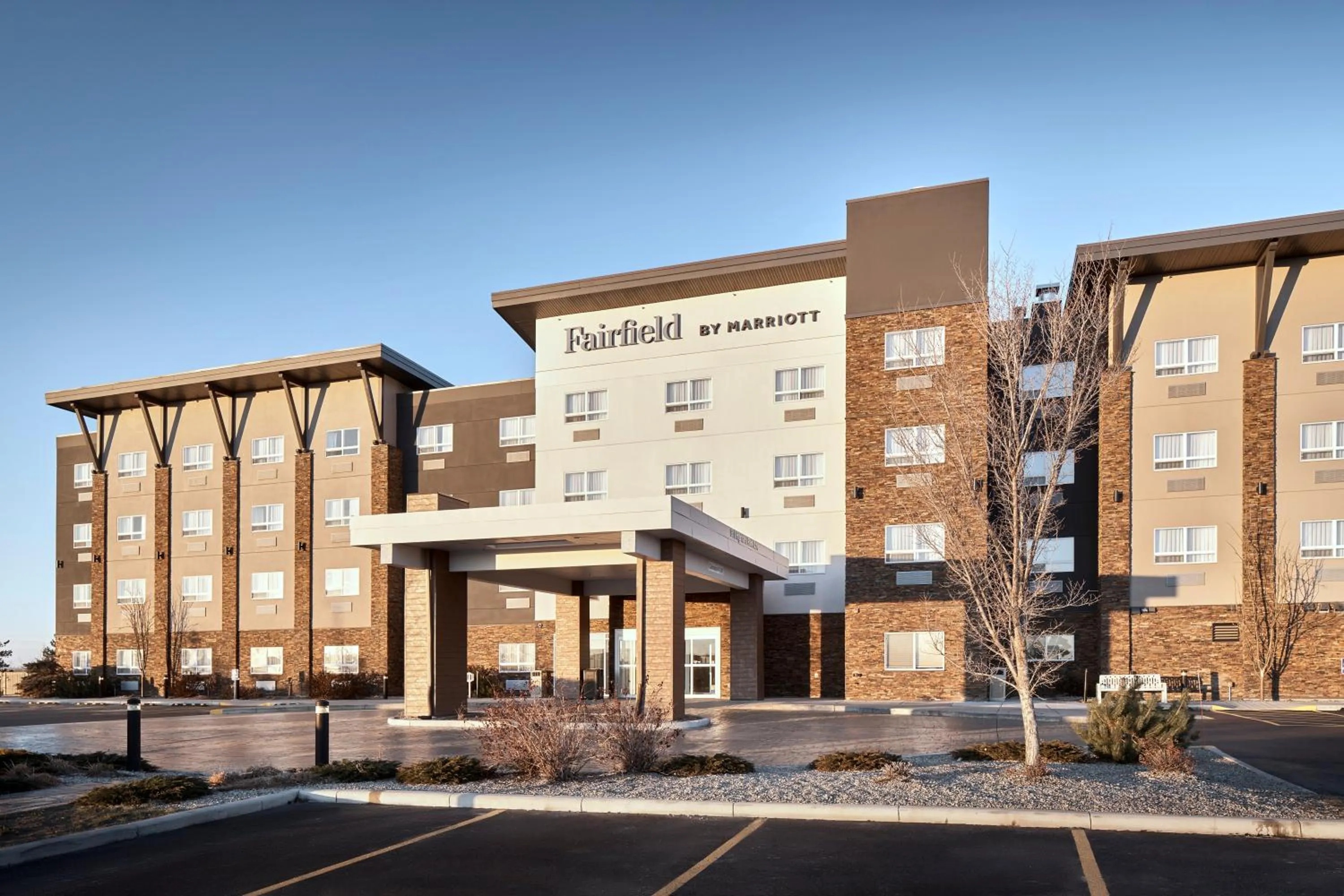 Property building in Fairfield Inn & Suites by Marriott Airdrie