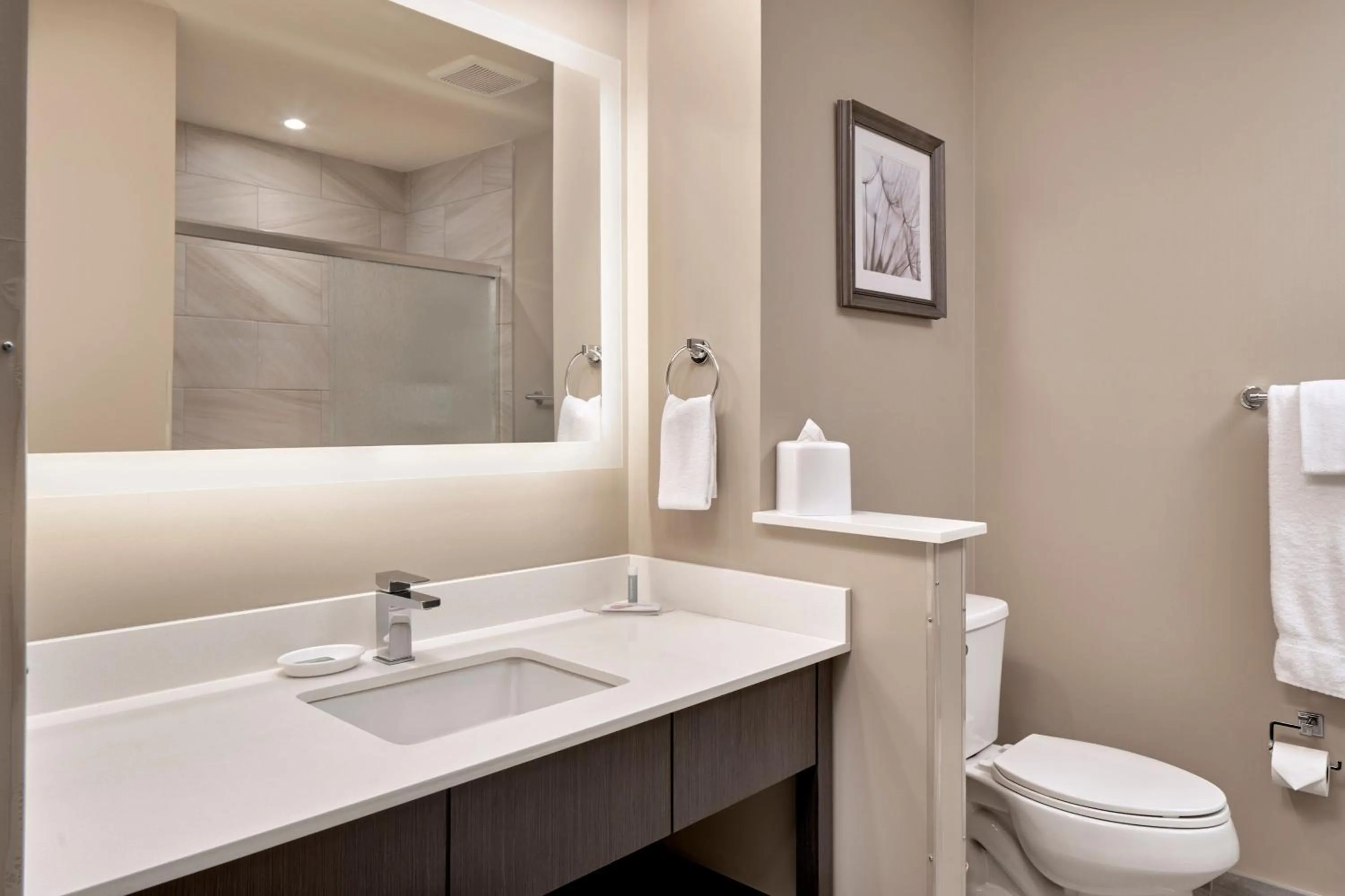 Bathroom in Fairfield Inn & Suites by Marriott Airdrie