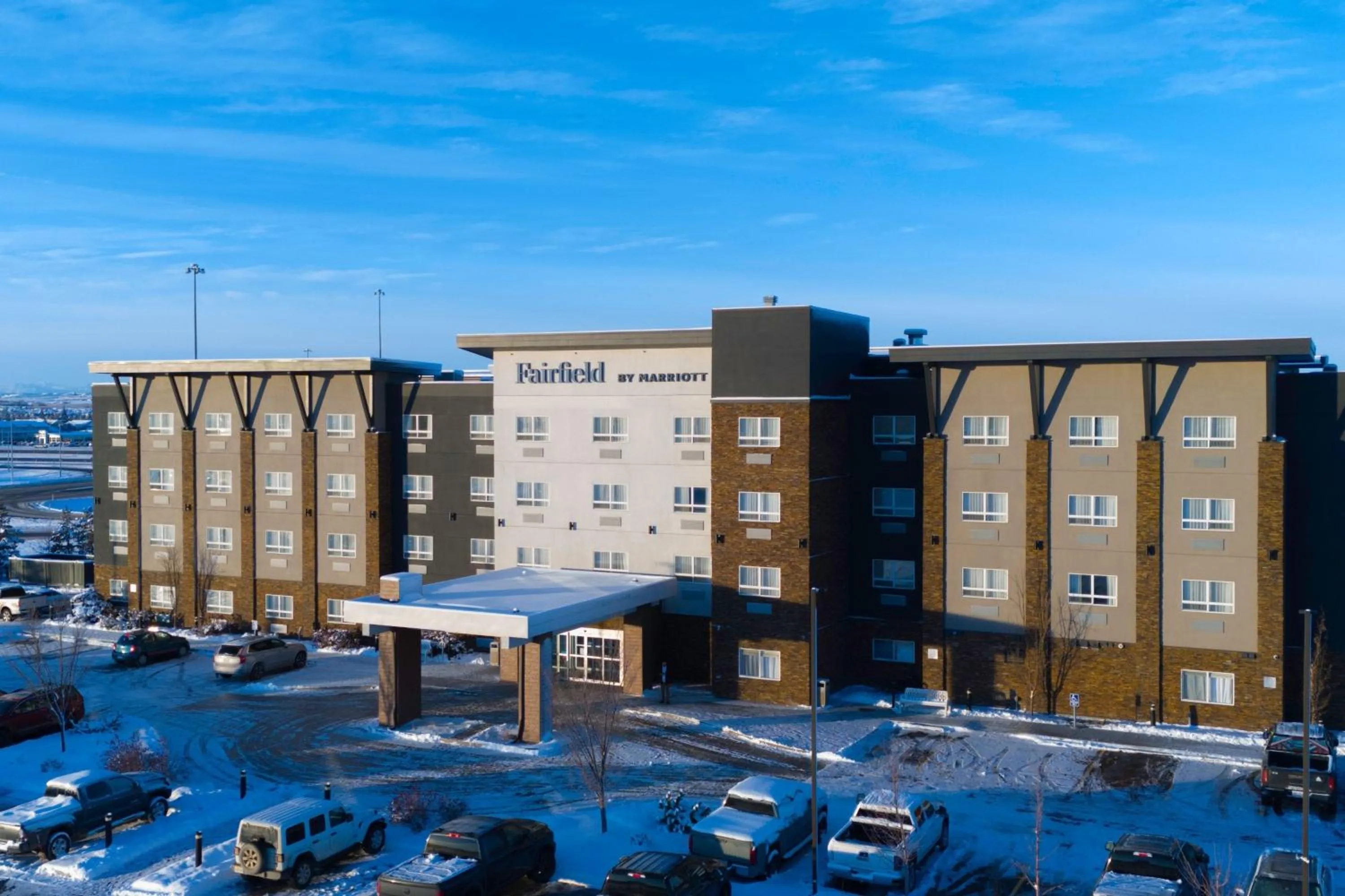 Property building in Fairfield Inn & Suites by Marriott Airdrie