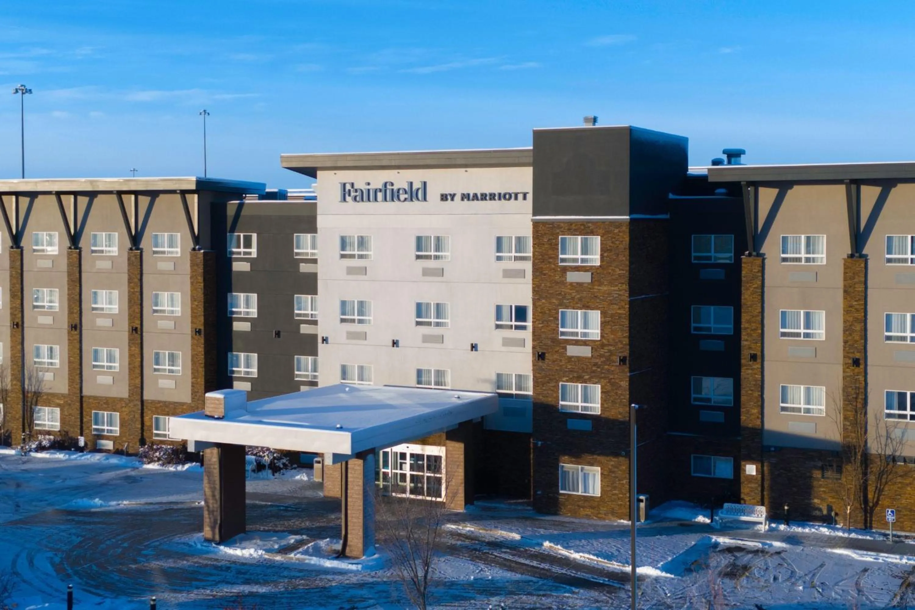 Property building in Fairfield Inn & Suites by Marriott Airdrie