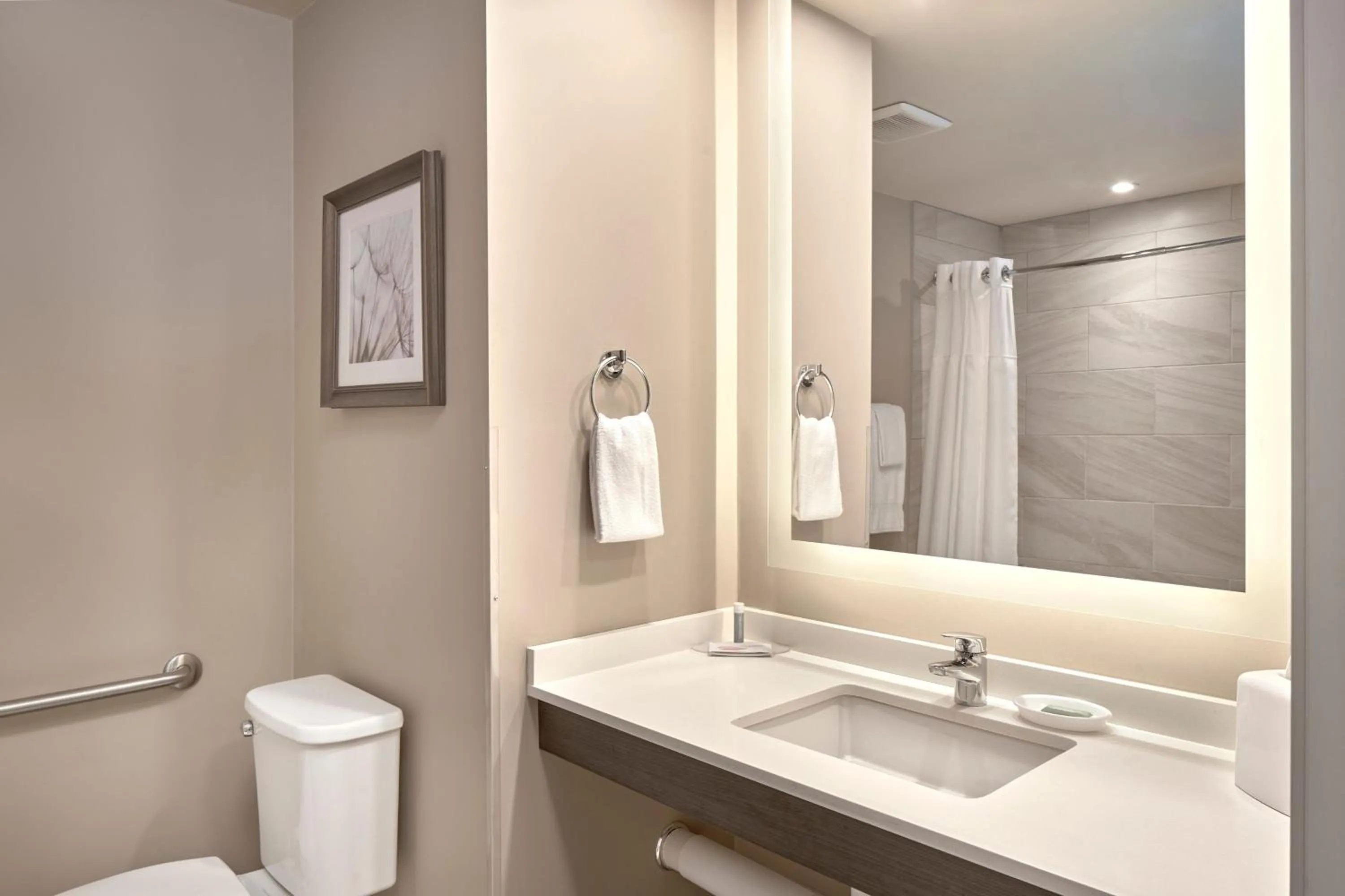 Bathroom in Fairfield Inn & Suites by Marriott Airdrie