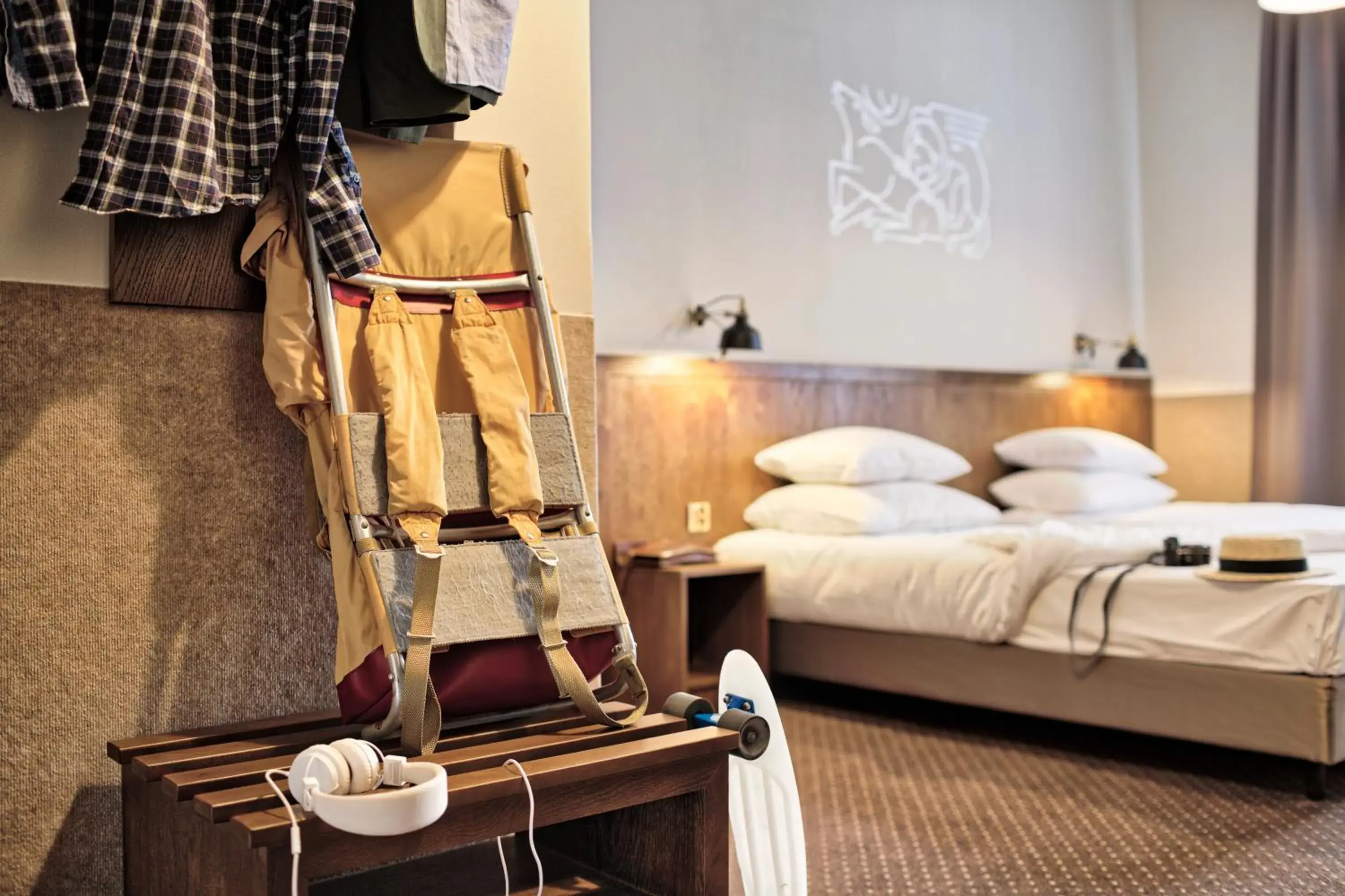 Decorative detail, Bed in Daniel Griffin Aparthotel by Artery Hotels Decorative detail, Bed in Daniel Griffin Aparthotel by Artery Hotels