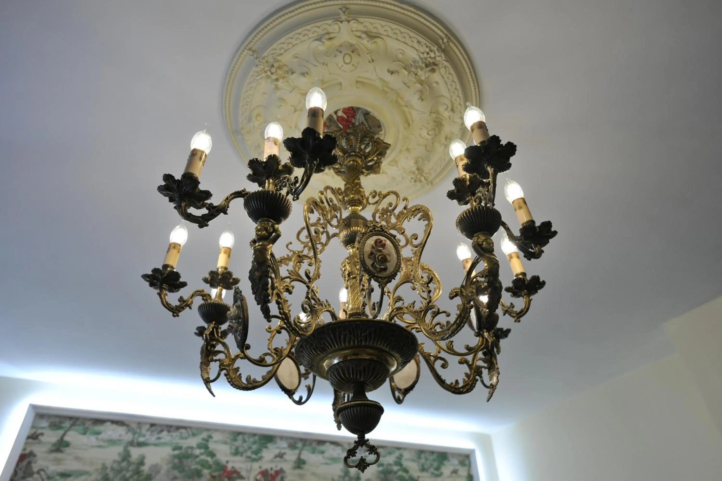 Decorative detail in B&b Le Cycas