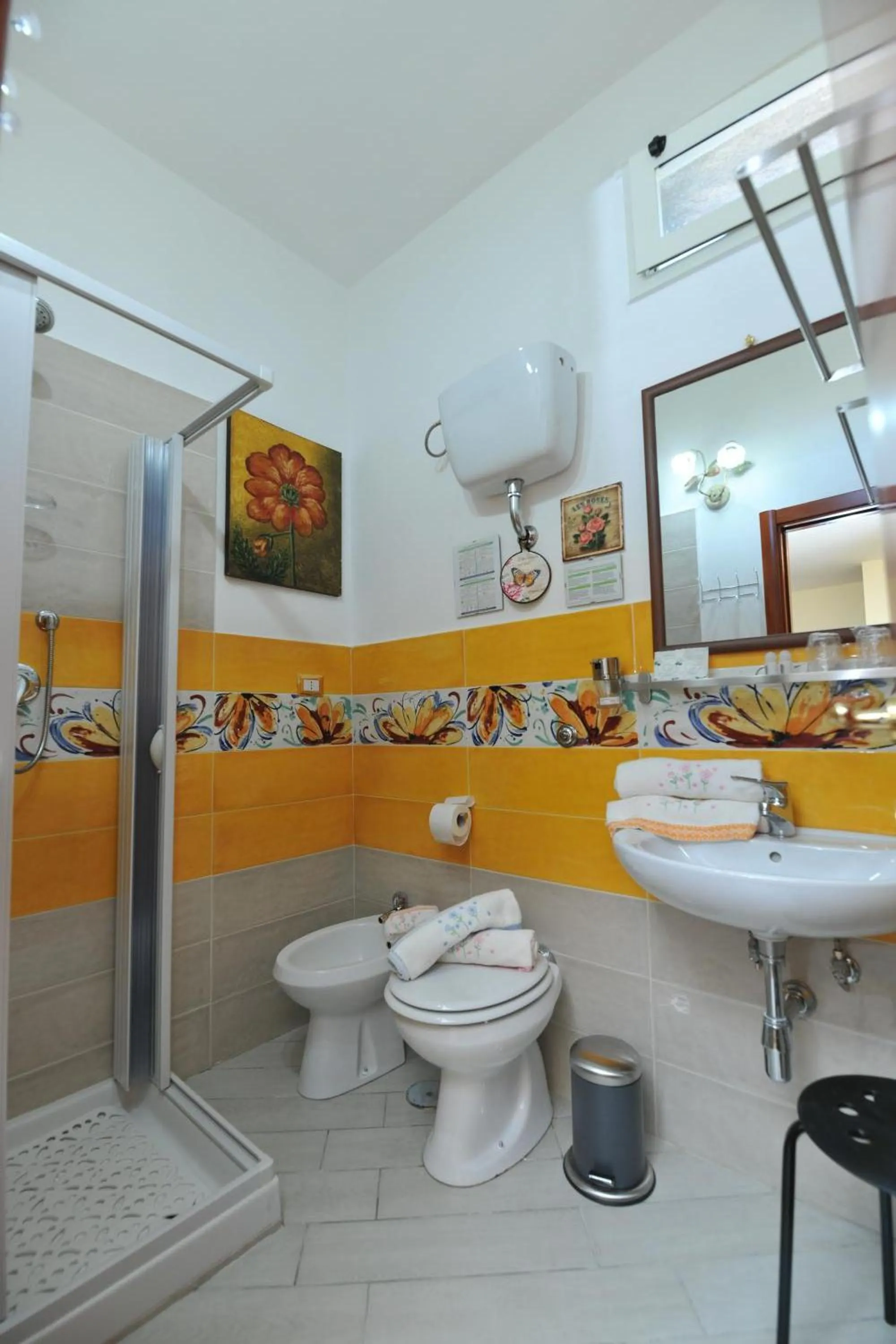 Shower in B&b Le Cycas