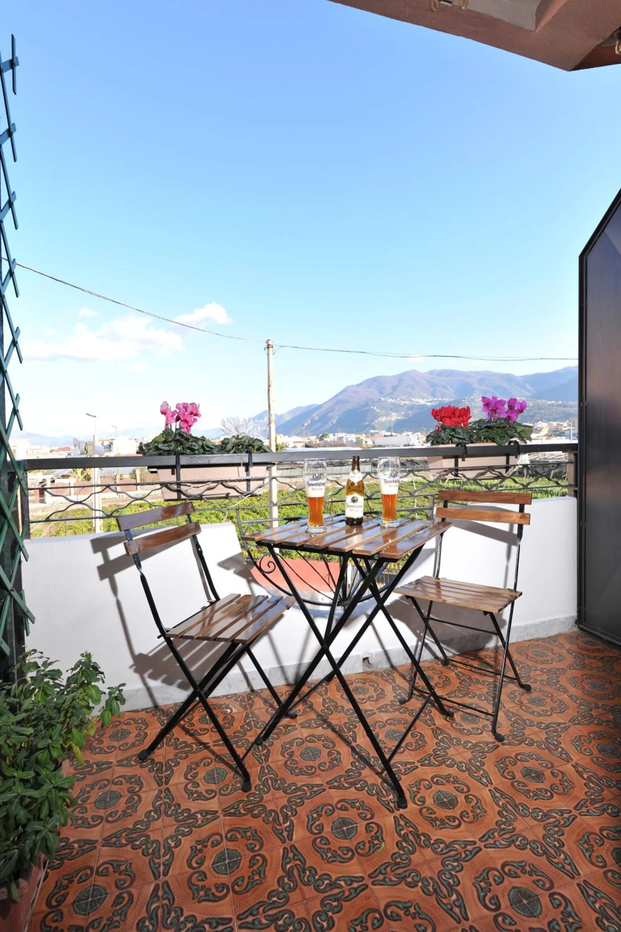 Balcony/Terrace in B&b Le Cycas