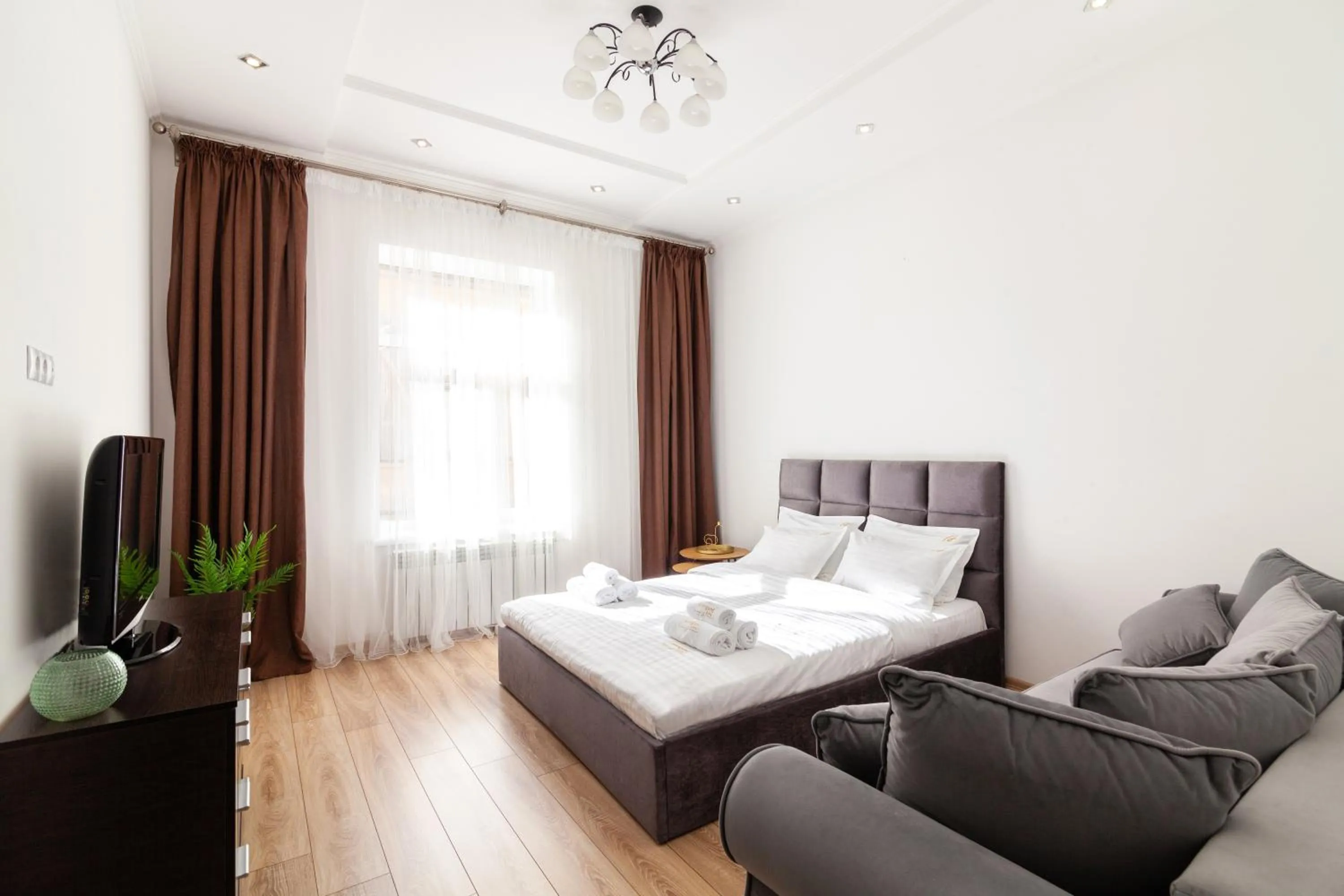 Bed in Avangard Liberty Avenue Apart