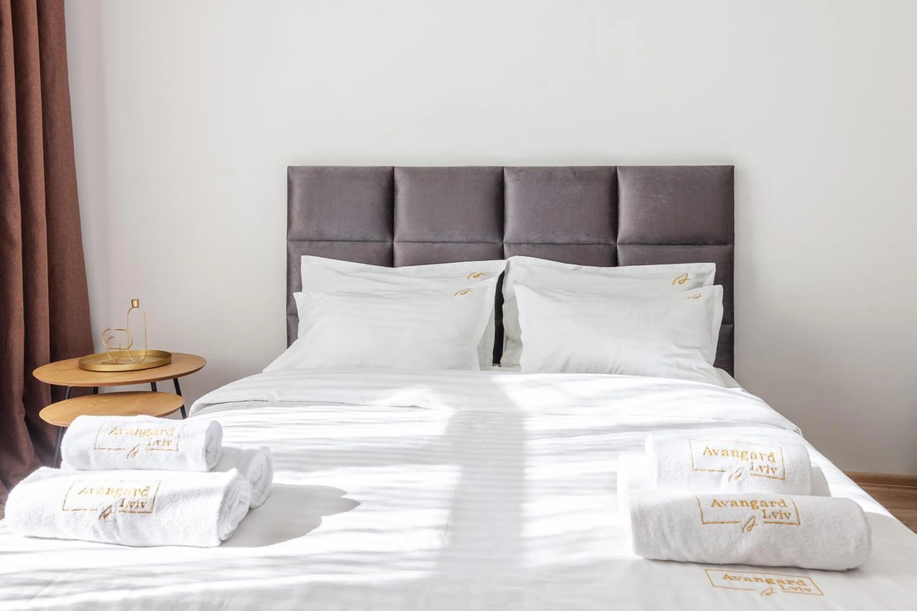 Bed in Avangard Liberty Avenue Apart