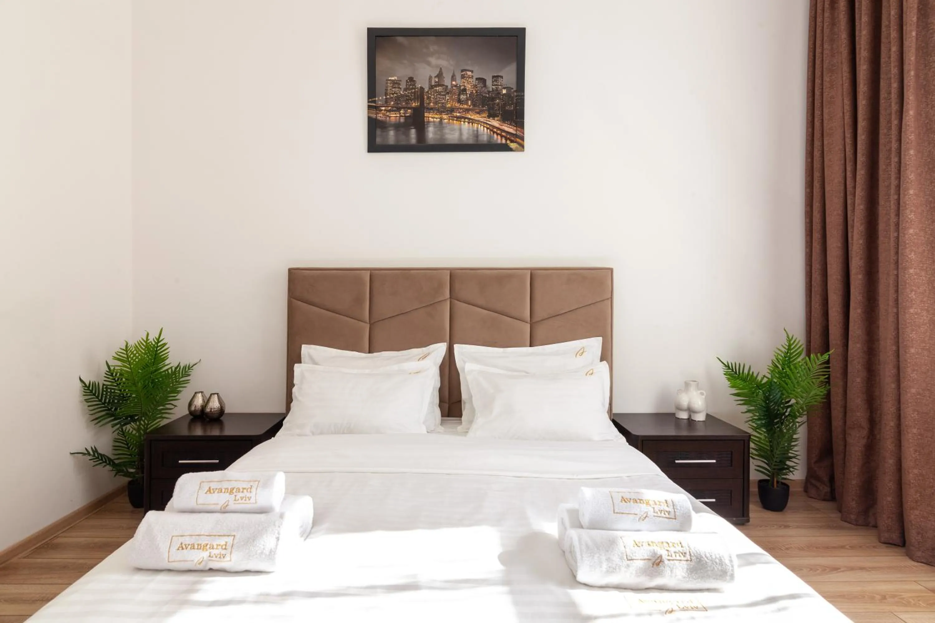 Bed in Avangard Liberty Avenue Apart