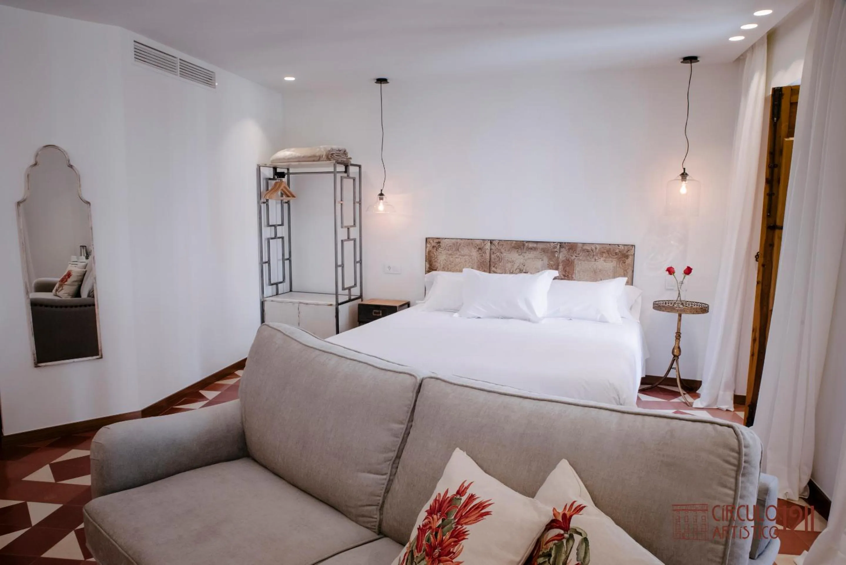 Bed in Círculo Artístico 1911 Hotel Boutique