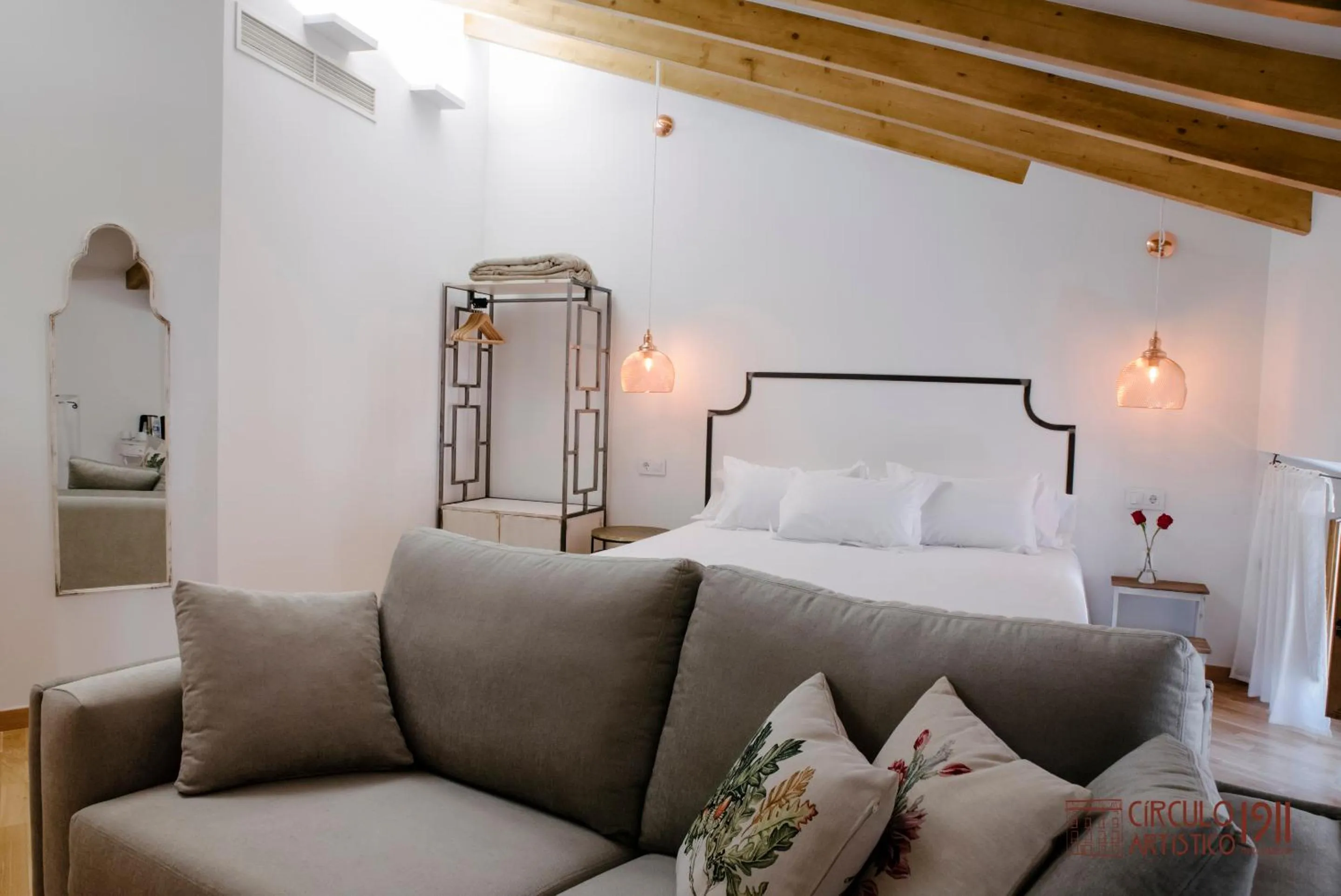 Bed in Círculo Artístico 1911 Hotel Boutique