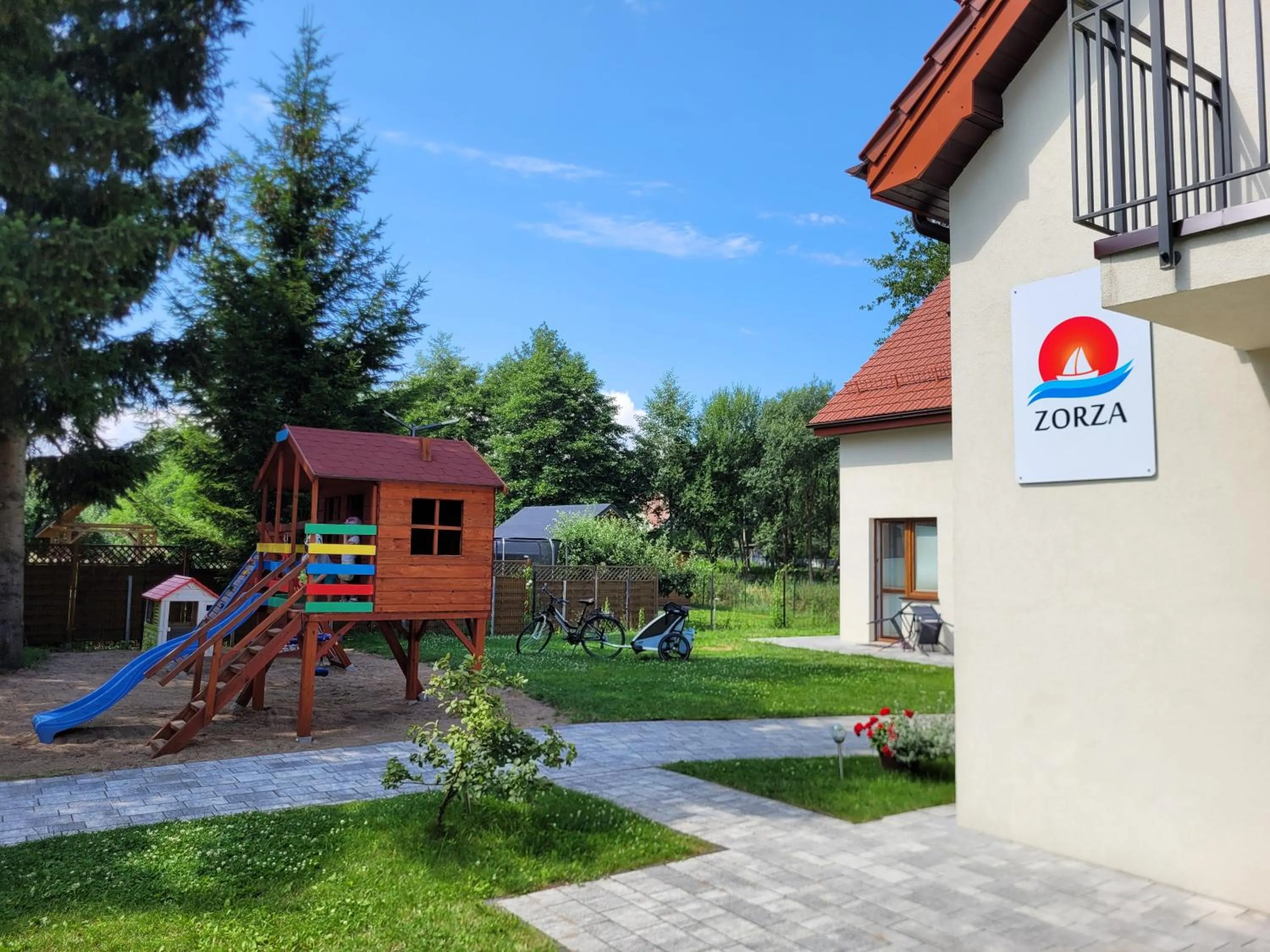 Children play ground in Zorza