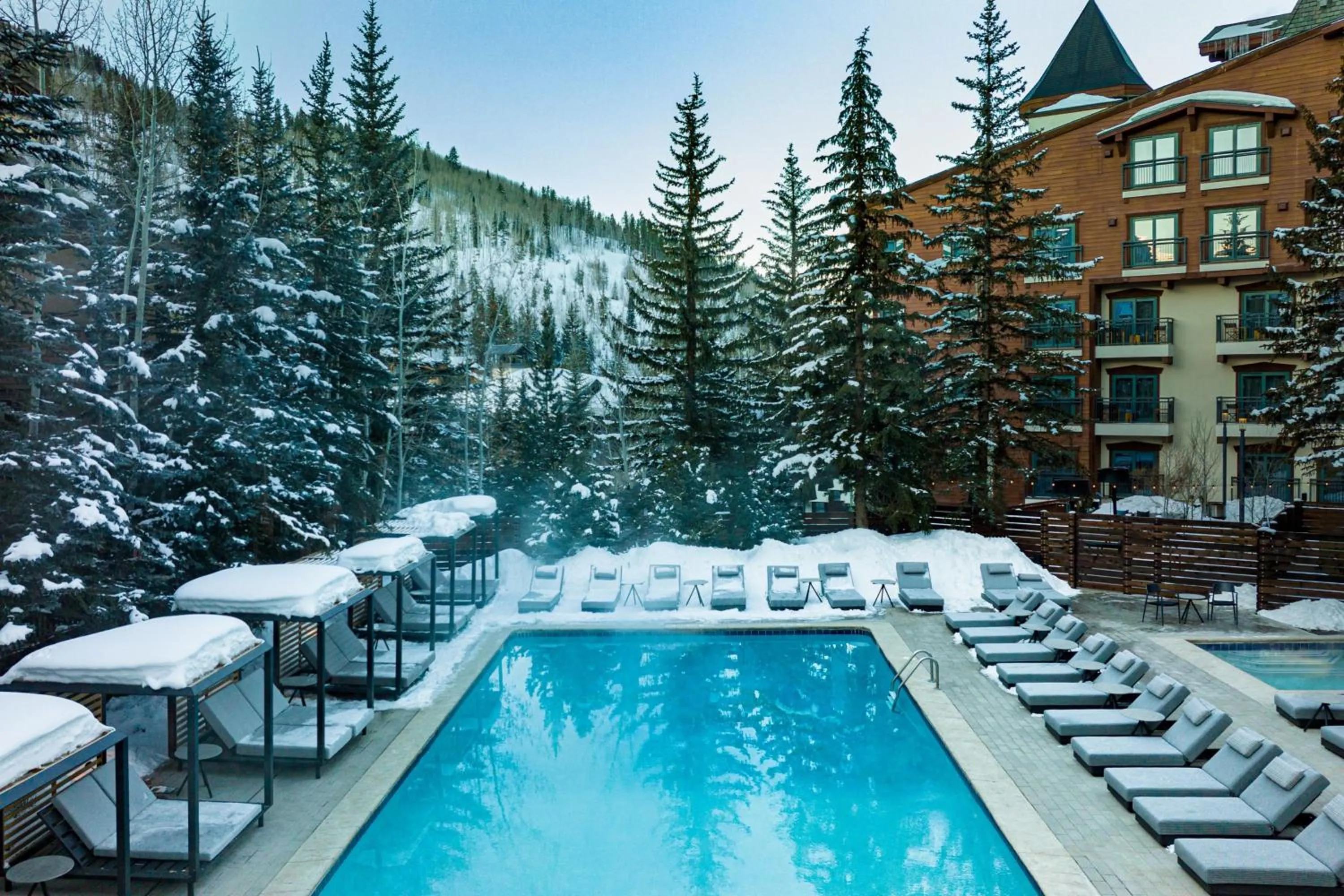 Swimming pool in The Hythe, a Luxury Collection Resort, Vail