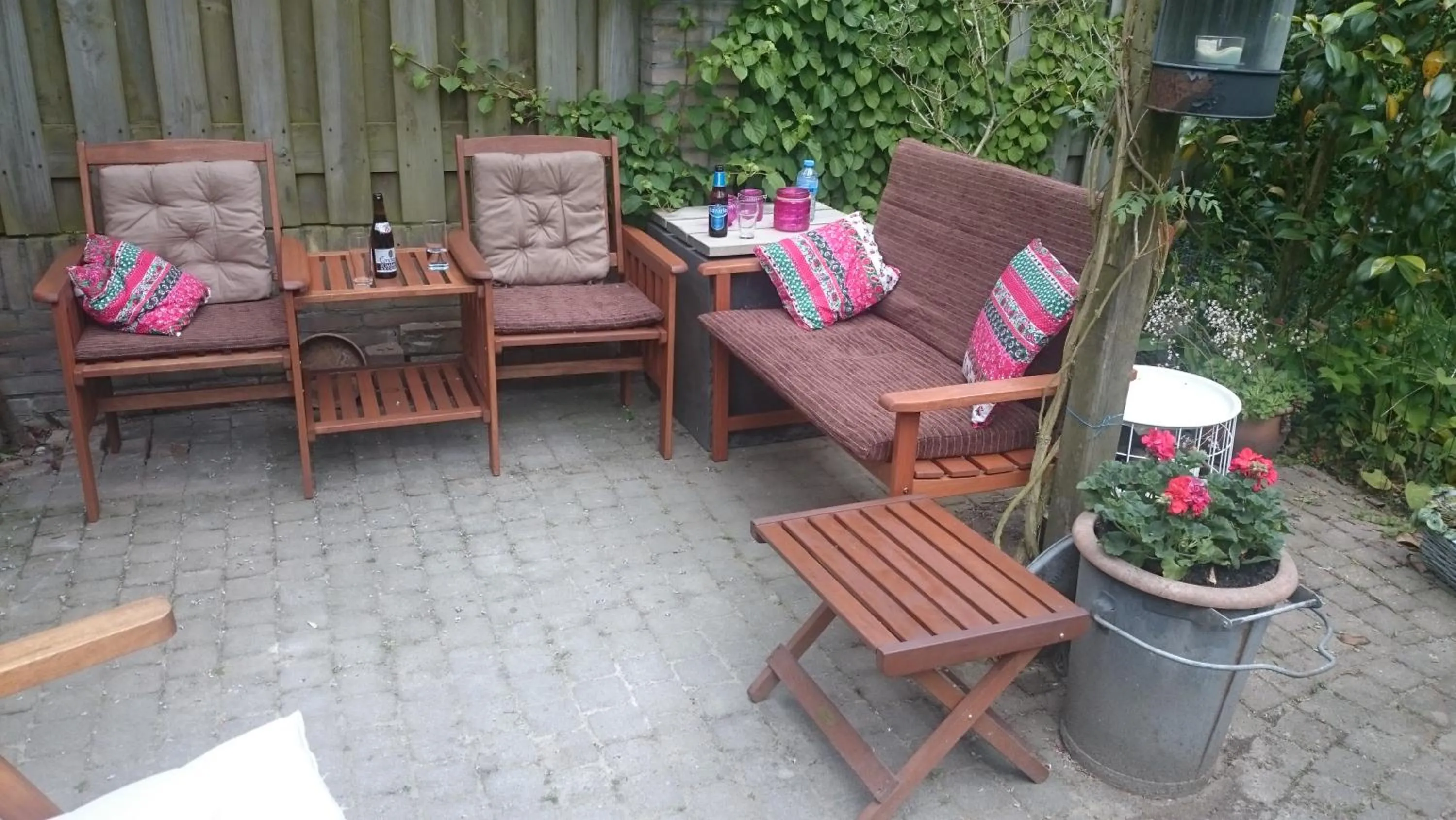 Garden in B&B Aan het Park Eindhoven