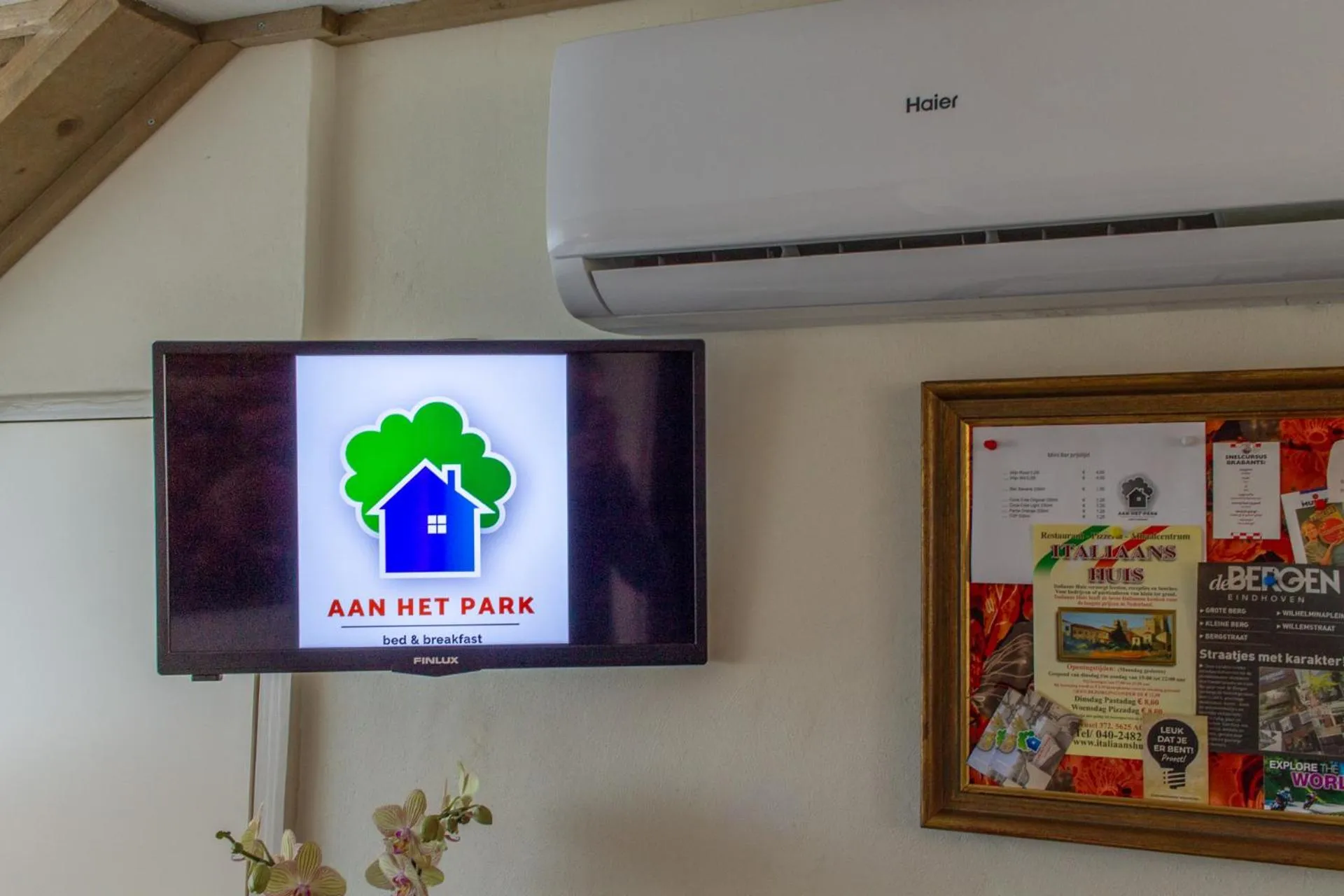 Decorative detail in B&B Aan het Park Eindhoven