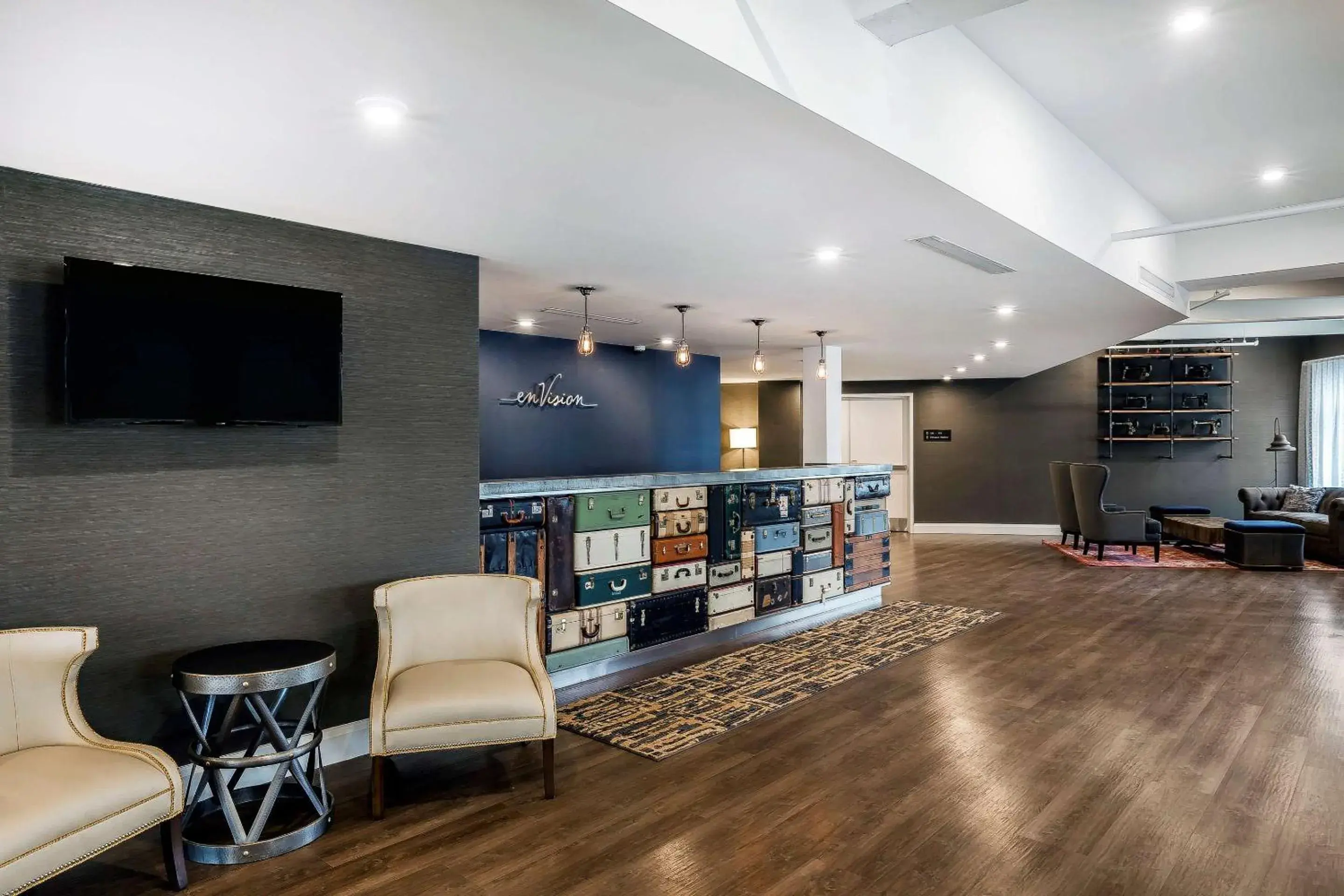Lobby or reception in enVision Hotel Boston-Everett Lobby or reception in enVision Hotel Boston-Everett