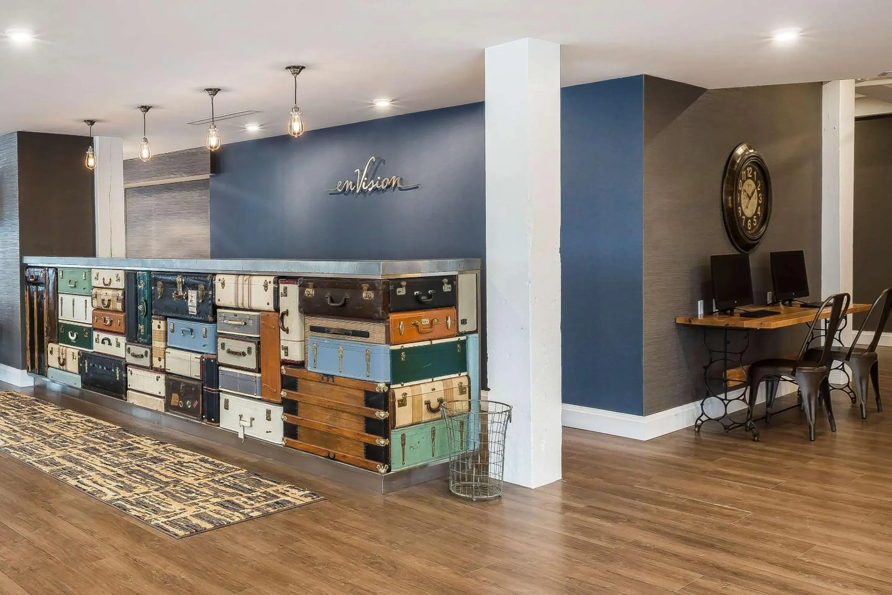 Lobby or reception in enVision Hotel Boston-Everett Lobby or reception in enVision Hotel Boston-Everett