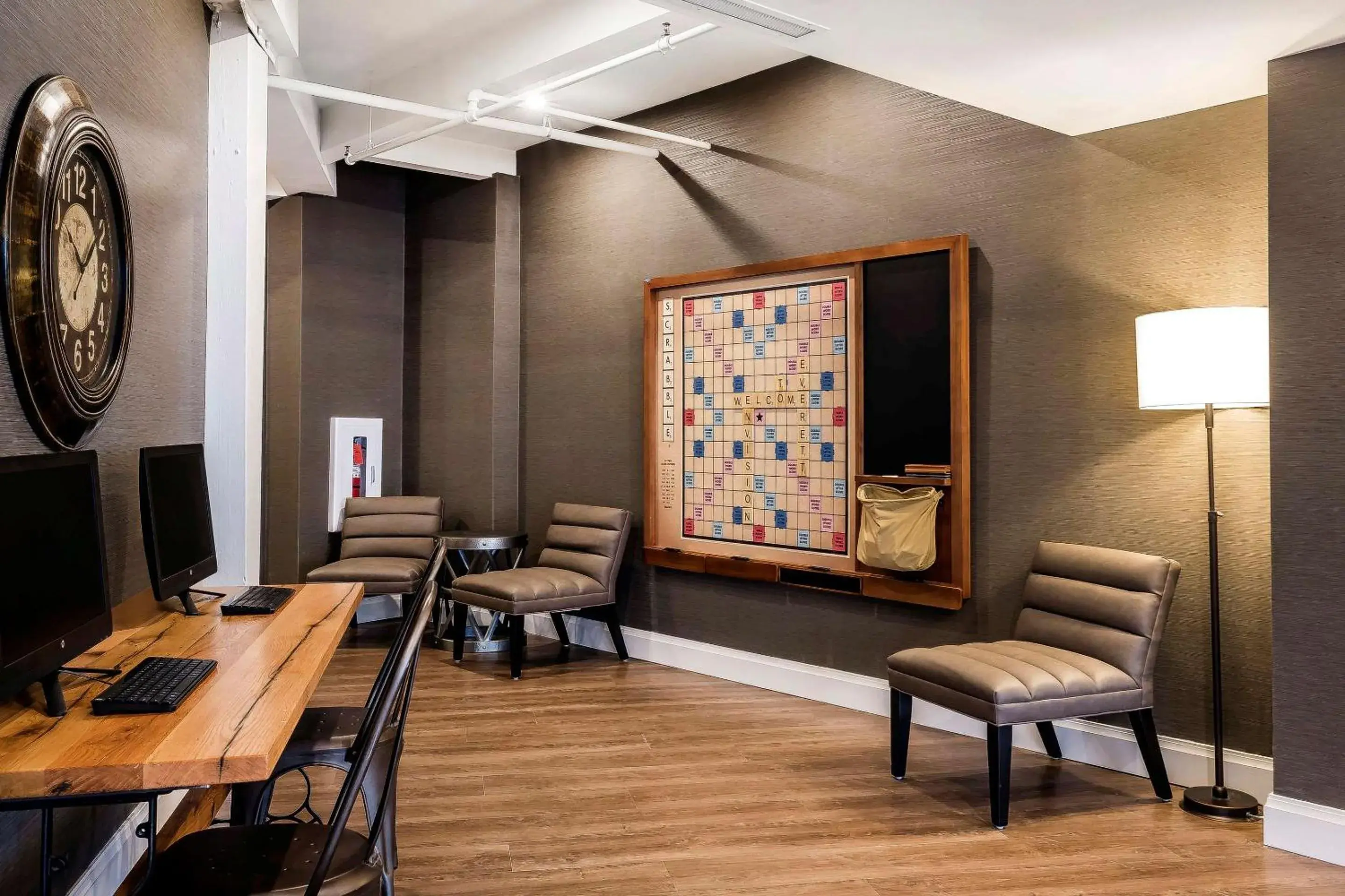 Lobby or reception in enVision Hotel Boston-Everett Lobby or reception in enVision Hotel Boston-Everett