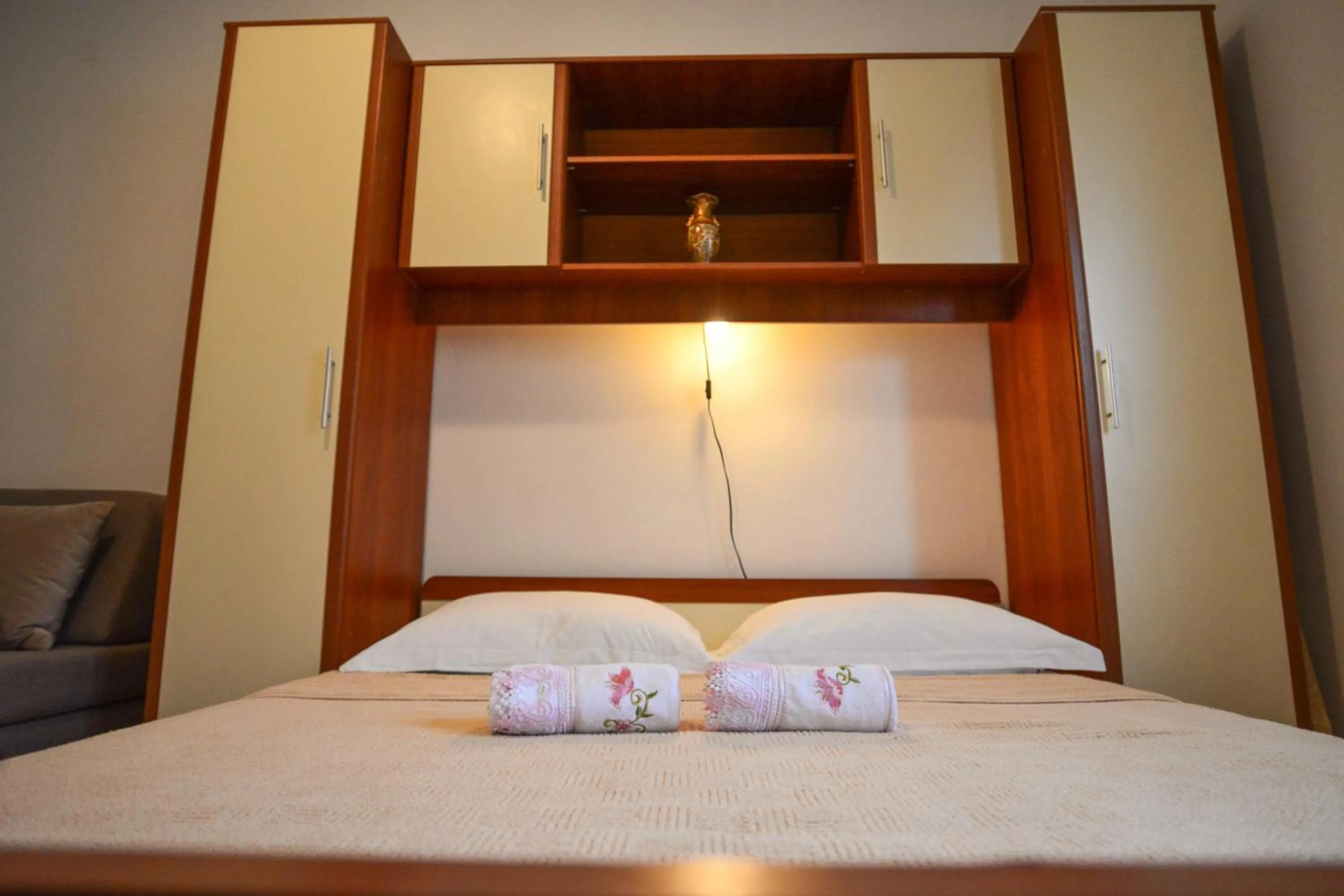 Bedroom, Bed in Apartments Bobo